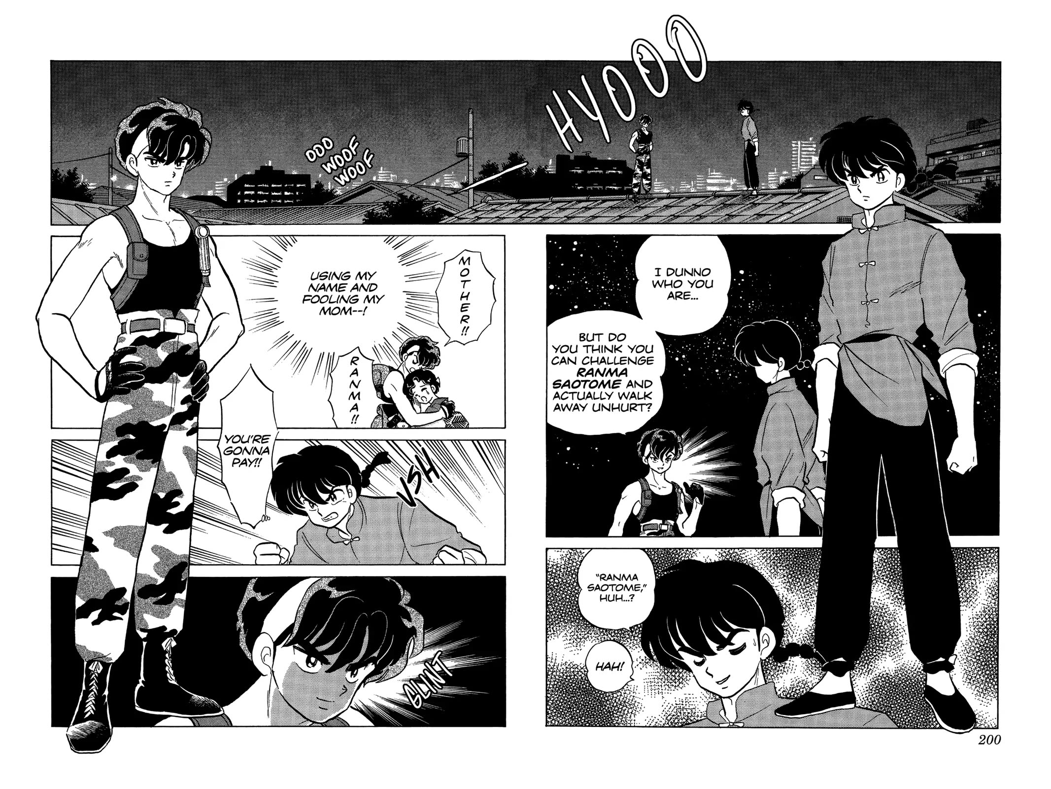 Ranma 1/2 Chapter 291 page 2 - Chapter 291: Thousand-Mountain VS. Thousand-Seas