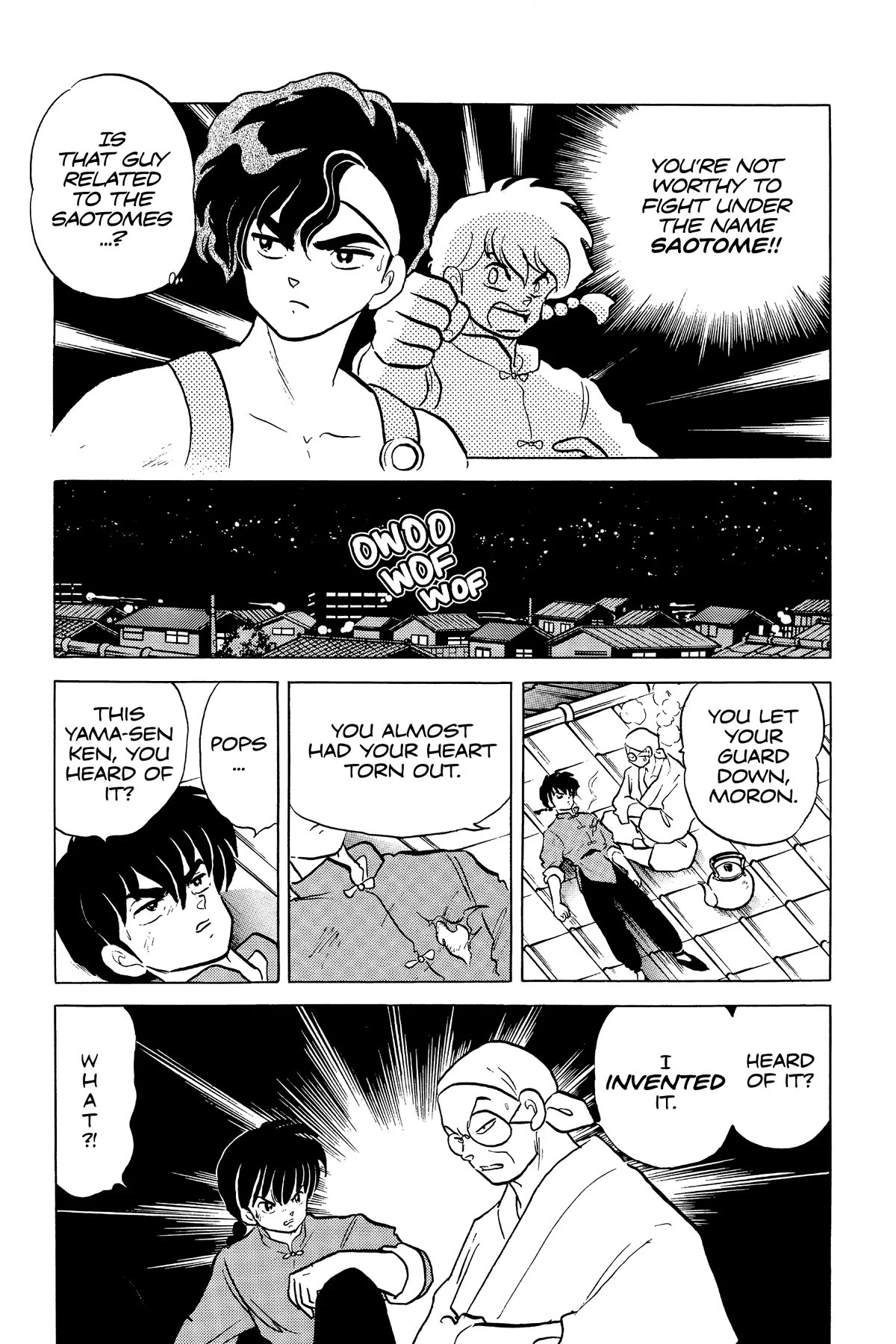 Ranma 1/2 Chapter 291 page 8 - Chapter 291: Thousand-Mountain VS. Thousand-Seas