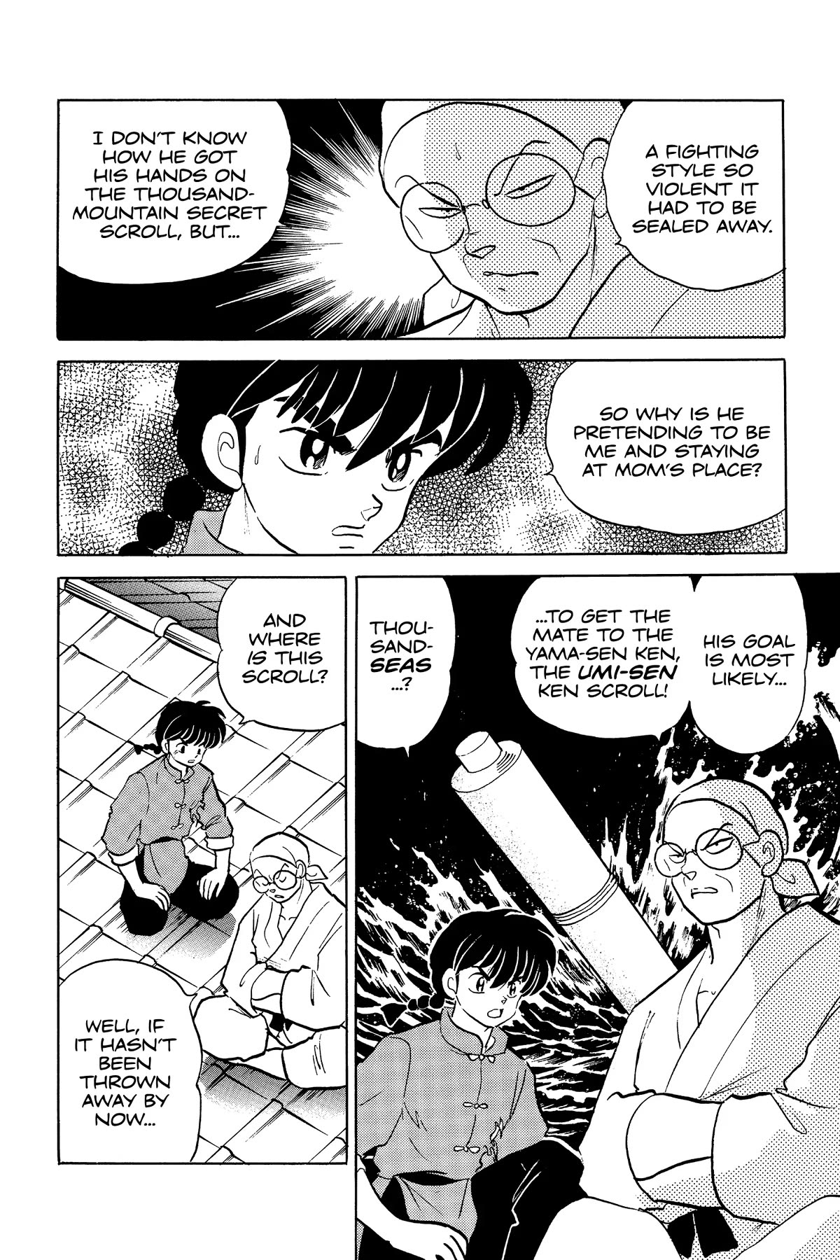 Ranma 1/2 Chapter 291 page 9 - Chapter 291: Thousand-Mountain VS. Thousand-Seas