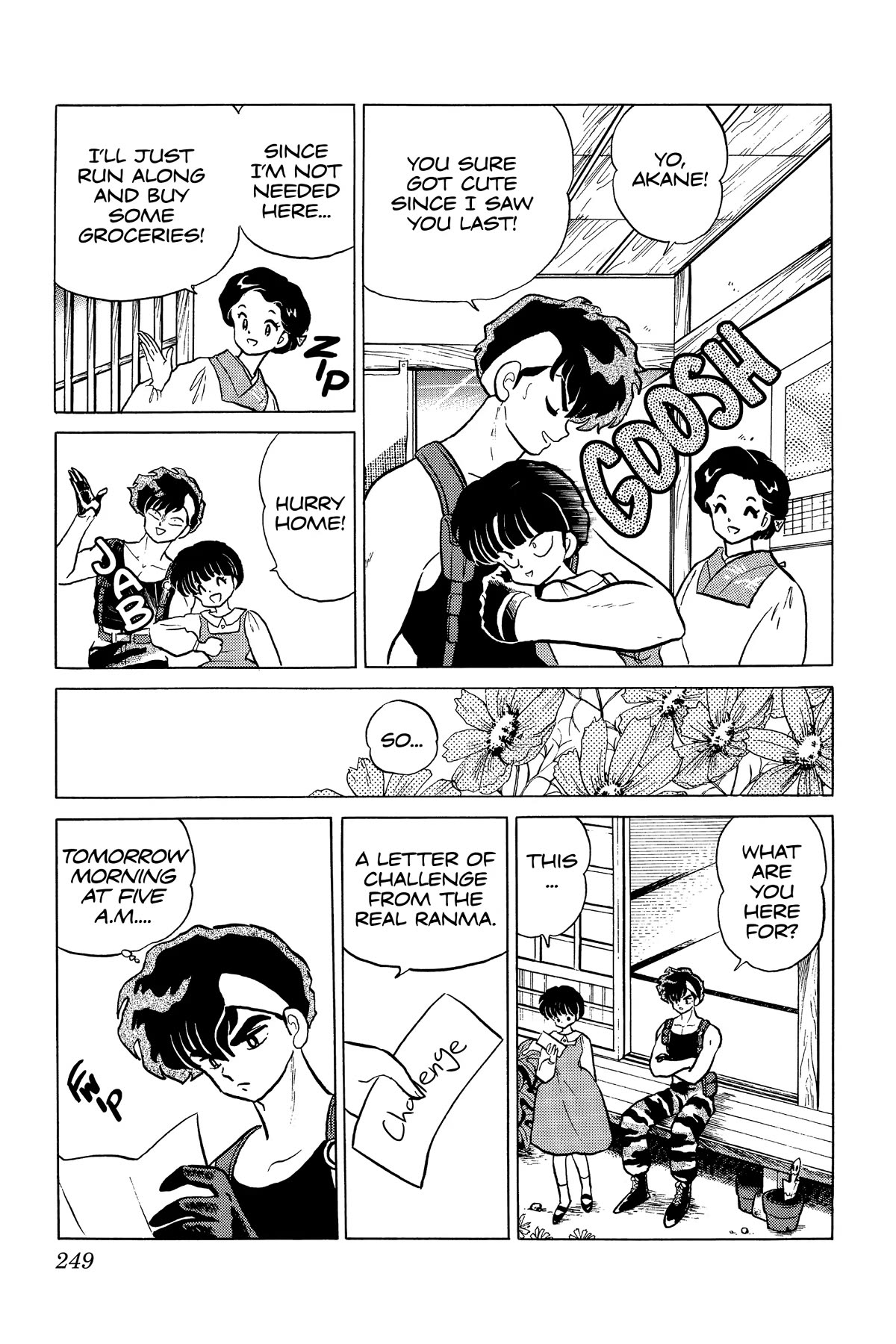 Ranma 1/2 Chapter 294 page 3 - Chapter 294: A Letter from Mother