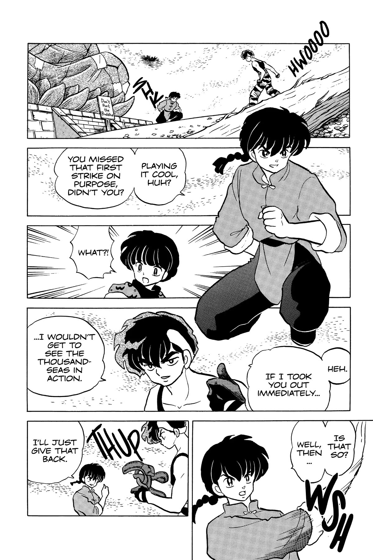 Ranma 1/2 Chapter 295 page 11 - Chapter 295: Quick as Lightning - The Thousand-Seas!