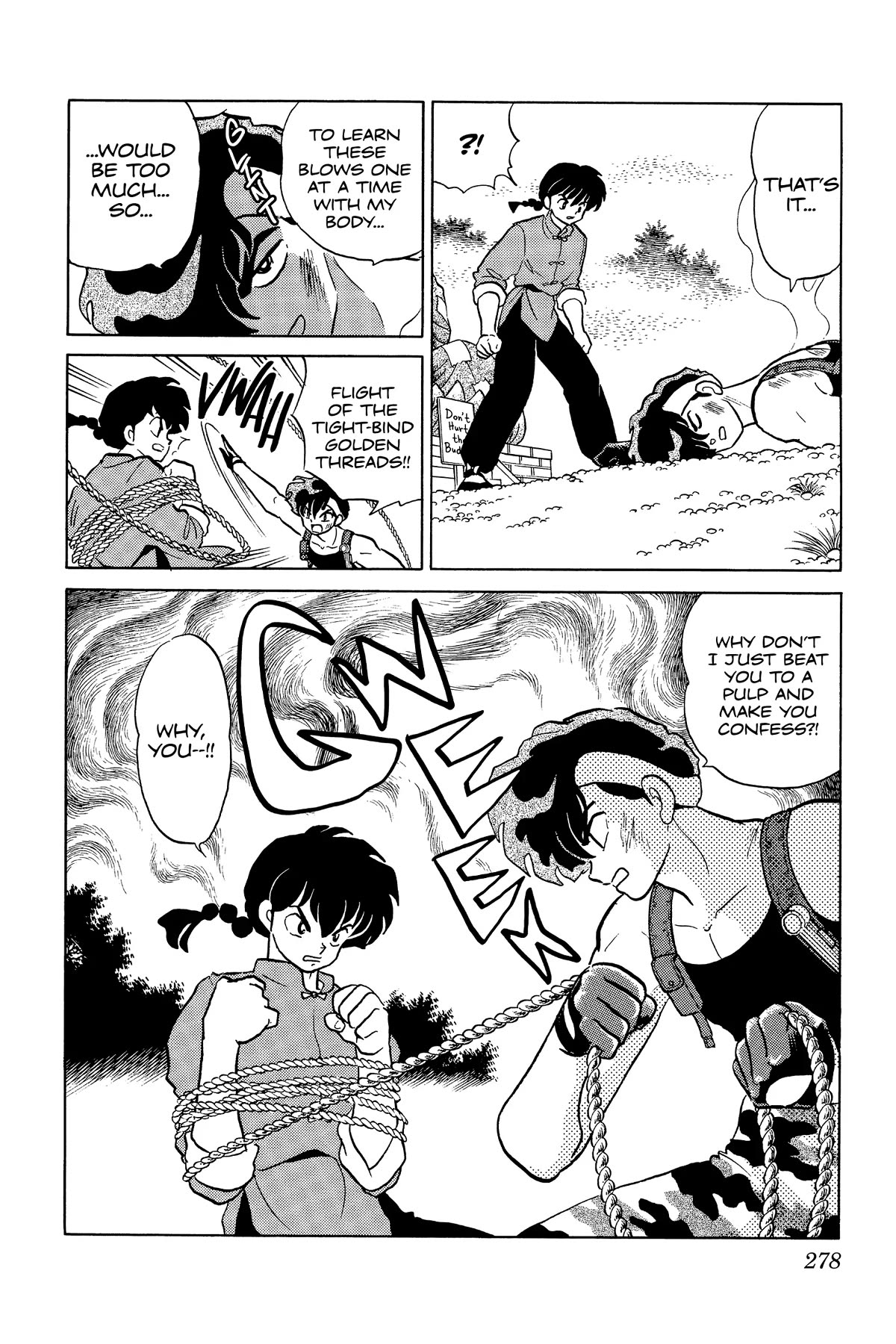 Ranma 1/2 Chapter 295 page 15 - Chapter 295: Quick as Lightning - The Thousand-Seas!