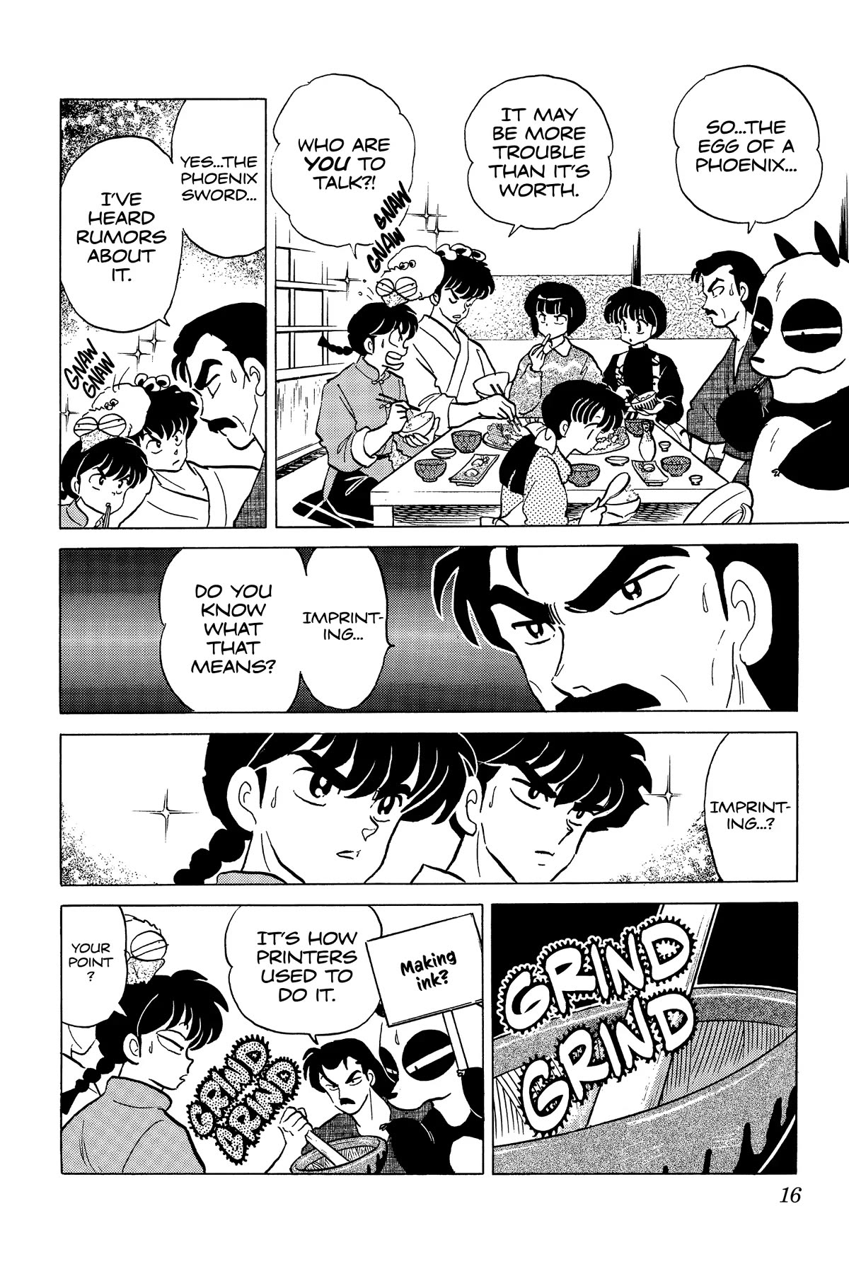 Ranma 1/2 Chapter 301 page 16 - Chapter 301: The Terror of the Phoenix Sword!