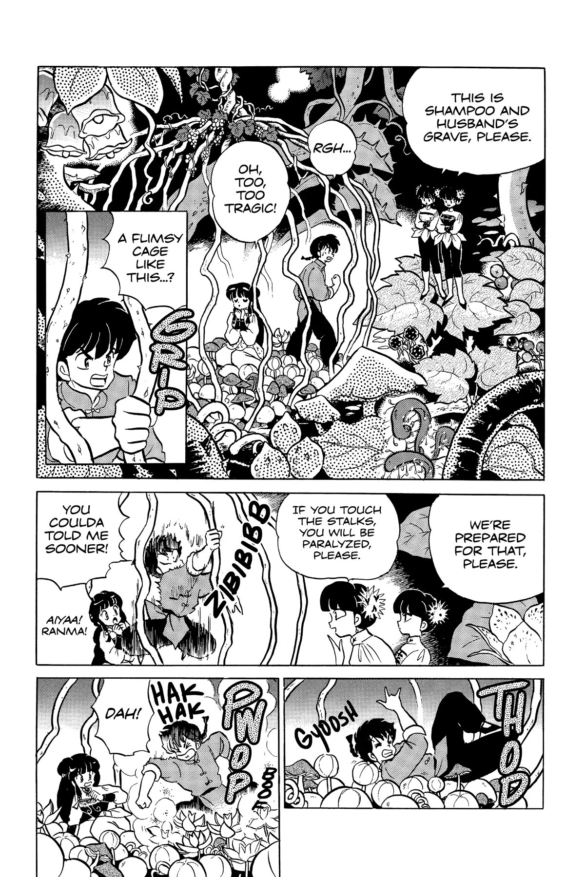 Ranma 1/2 Chapter 306 page 5 - Chapter 306: The Forest of Poisonous Plants