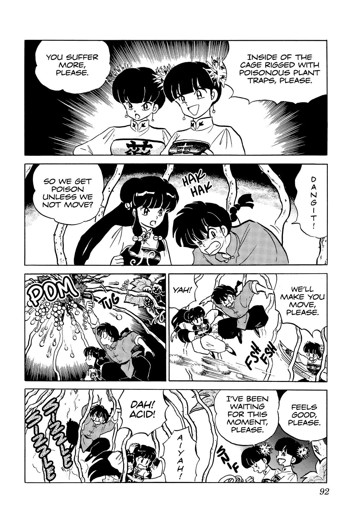 Ranma 1/2 Chapter 306 page 6 - Chapter 306: The Forest of Poisonous Plants