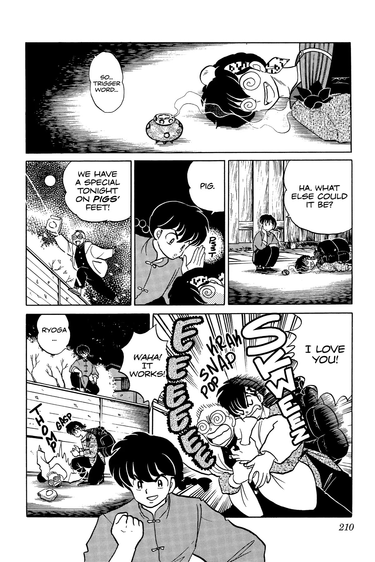 Ranma 1/2 Chapter 313 page 12 - Chapter 313: Love the Pig!