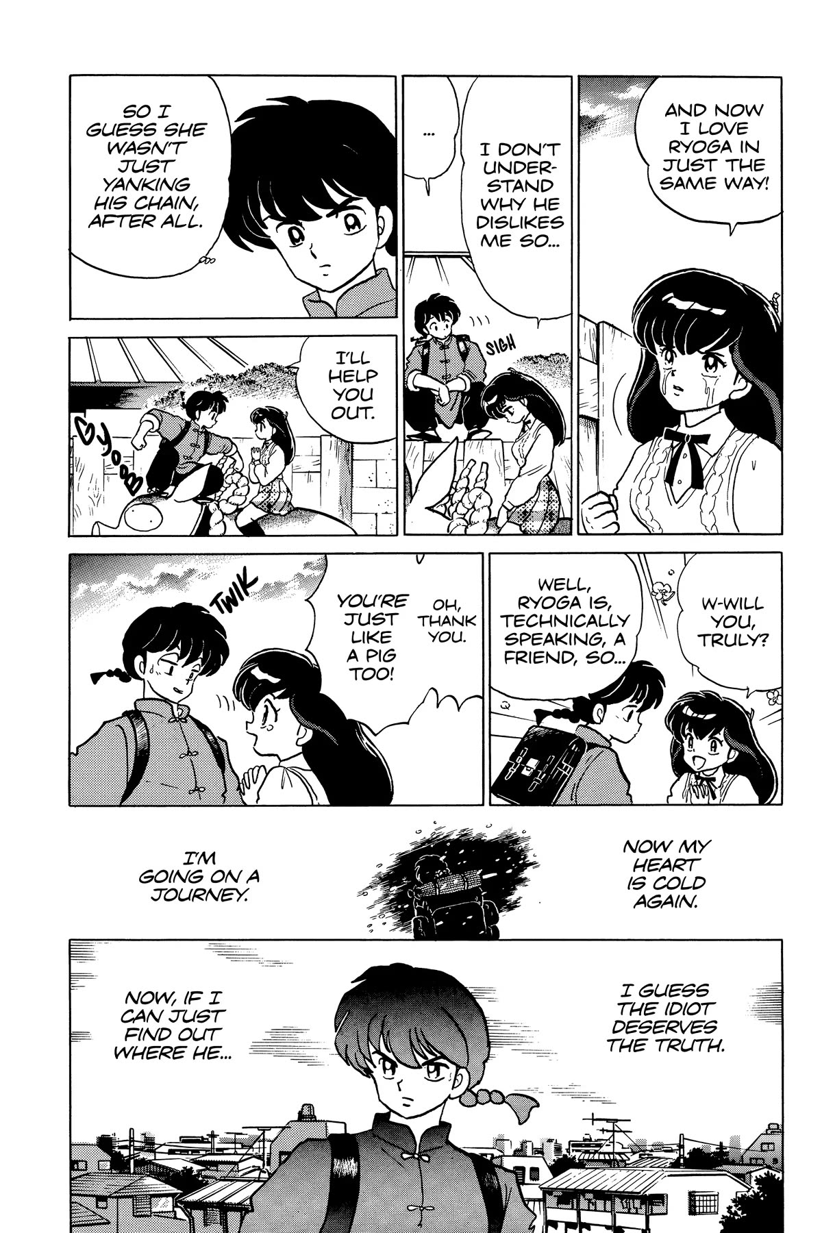 Ranma 1/2 Chapter 313 page 3 - Chapter 313: Love the Pig!