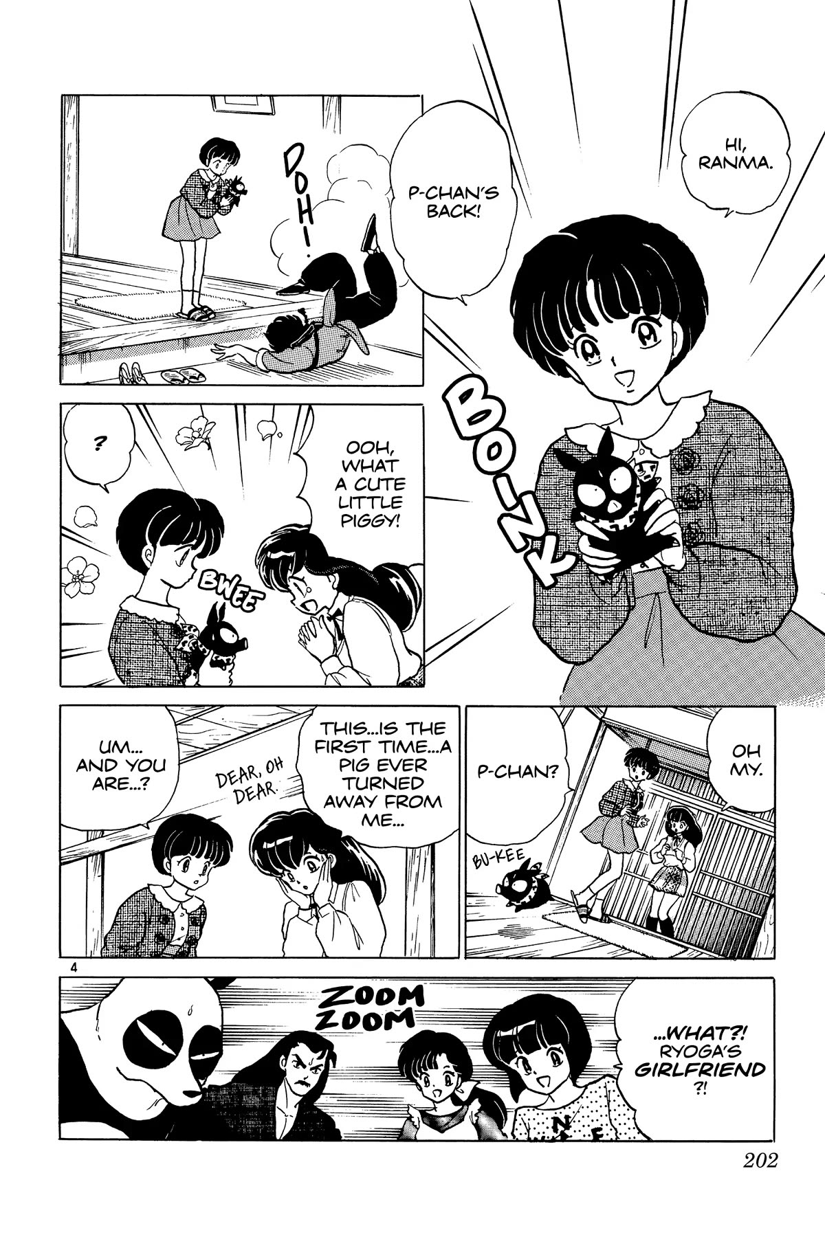 Ranma 1/2 Chapter 313 page 4 - Chapter 313: Love the Pig!