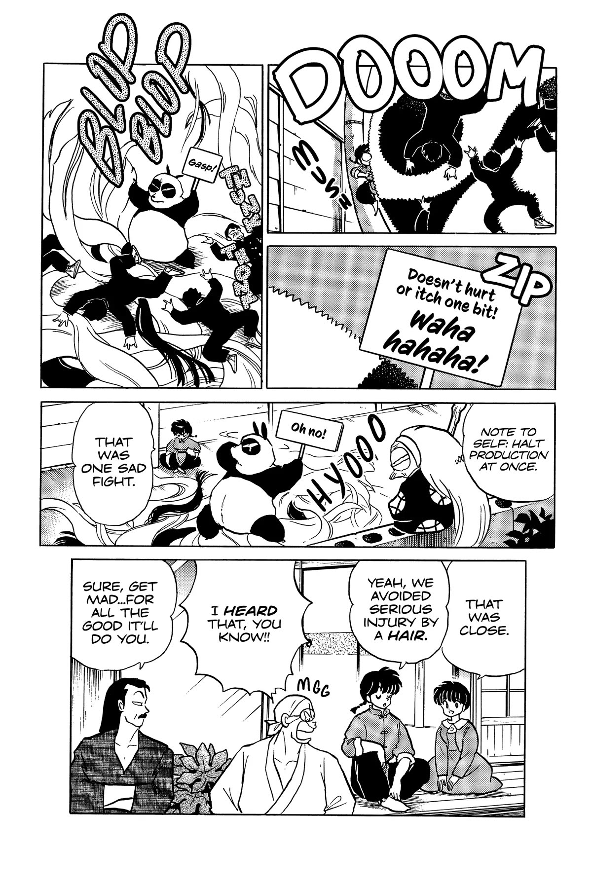 Ranma 1/2 Chapter 315 page 16 - Chapter 315: Experimental Herb, Towering Hair