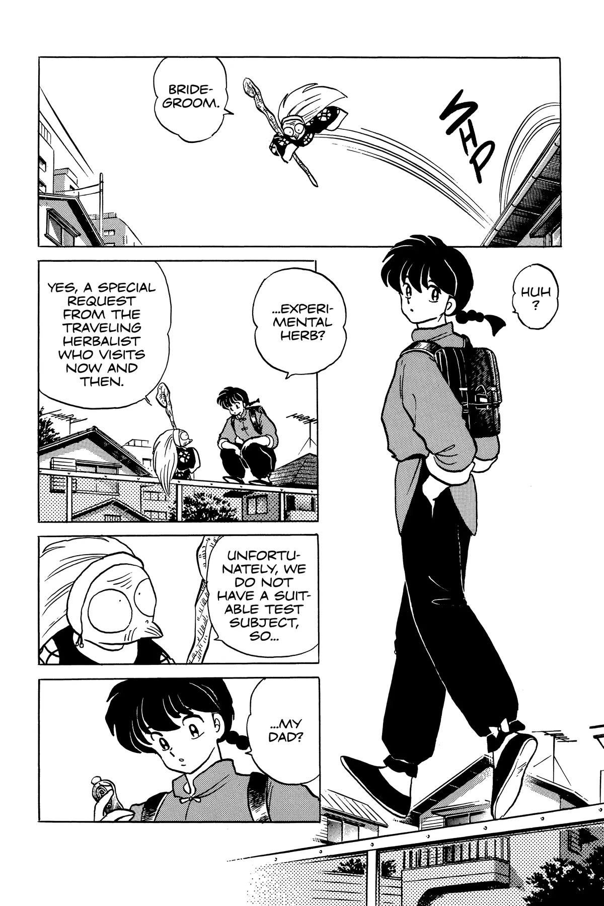 Ranma 1/2 Chapter 315 page 2 - Chapter 315: Experimental Herb, Towering Hair