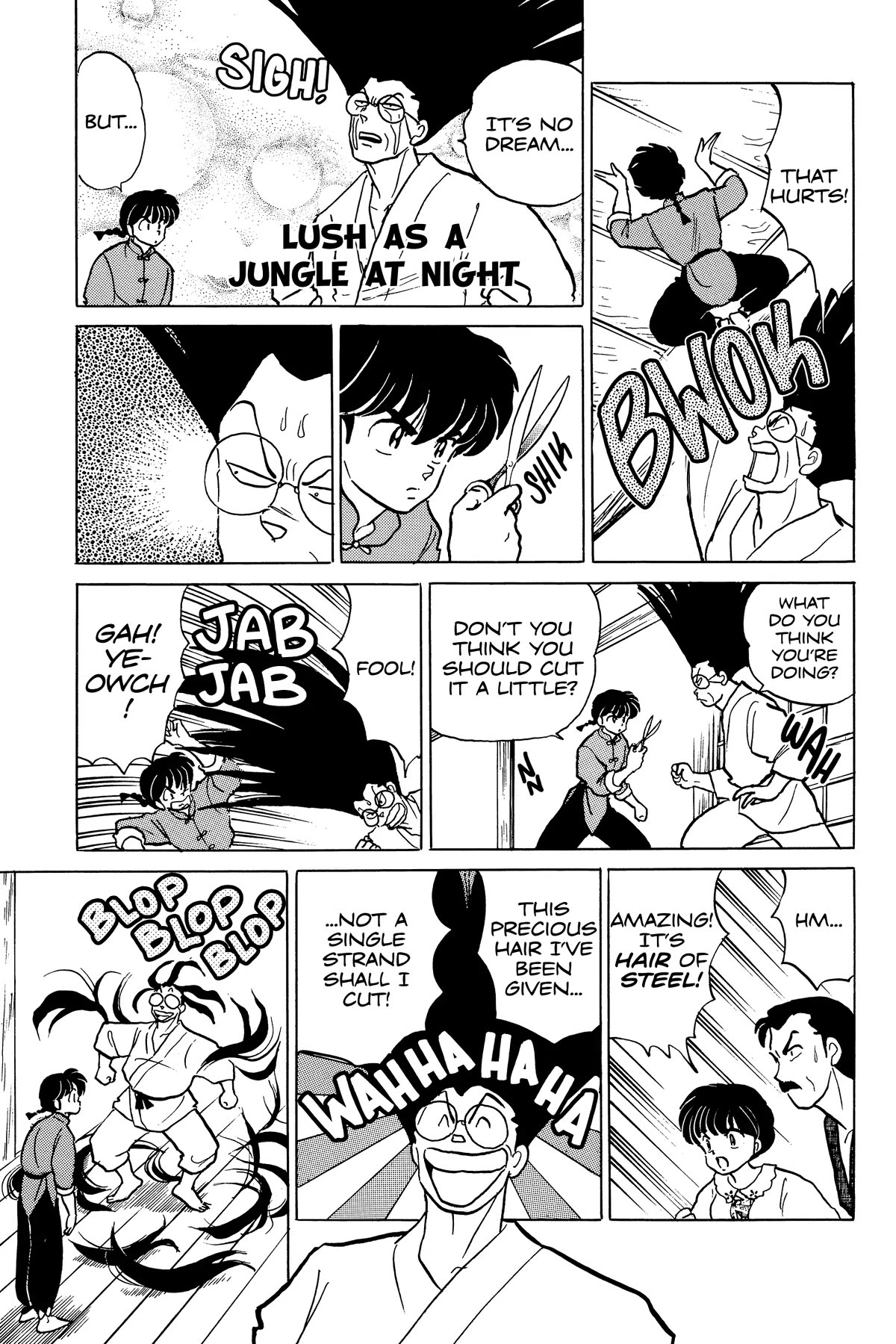 Ranma 1/2 Chapter 315 page 7 - Chapter 315: Experimental Herb, Towering Hair