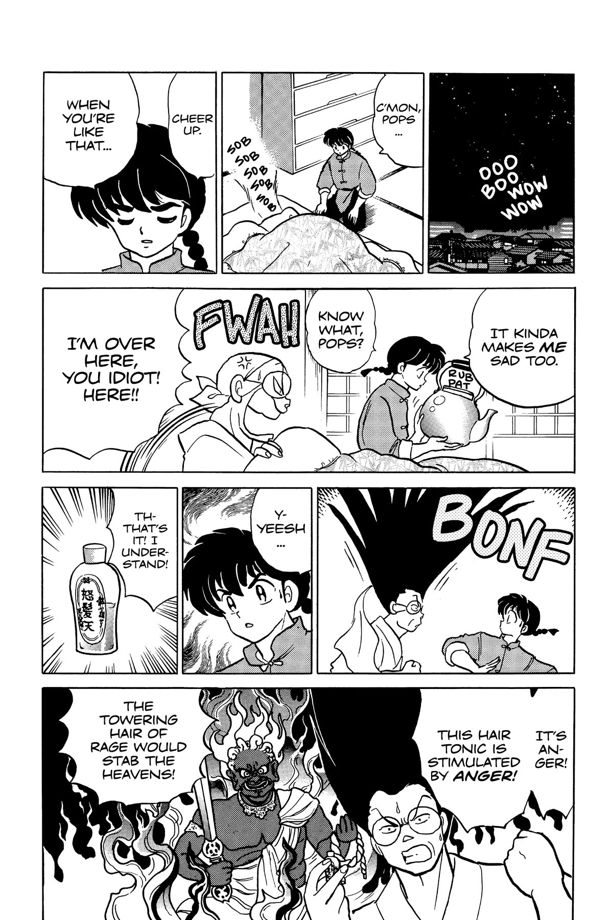 Ranma 1/2 Chapter 315 page 8 - Chapter 315: Experimental Herb, Towering Hair