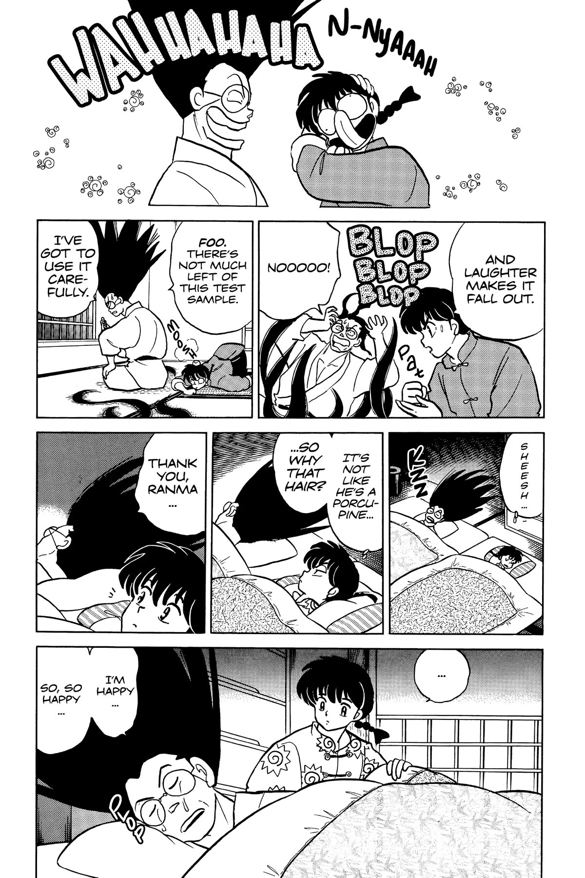 Ranma 1/2 Chapter 315 page 9 - Chapter 315: Experimental Herb, Towering Hair