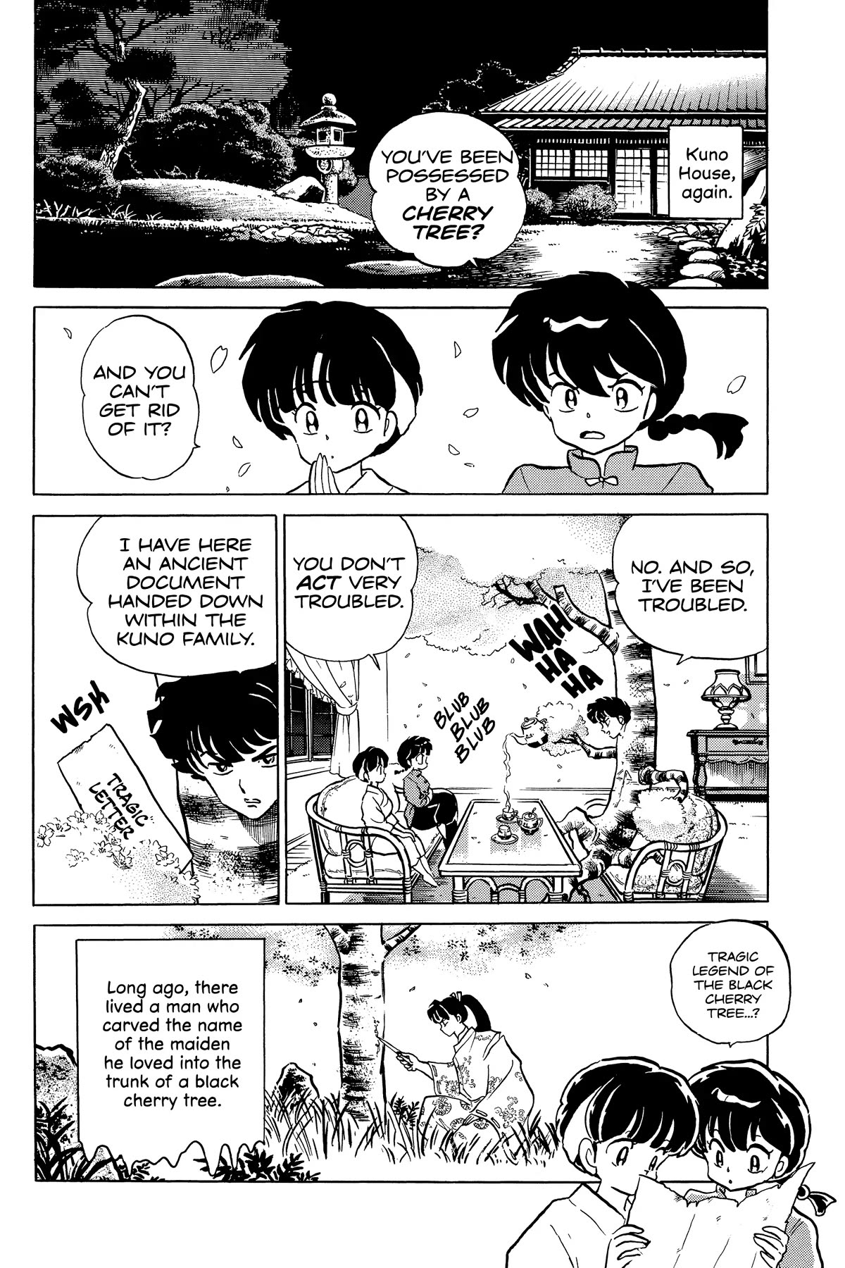 Ranma 1/2 Chapter 318 page 6 - Chapter 318: The Tragic Legend of the Black Cherry Tree