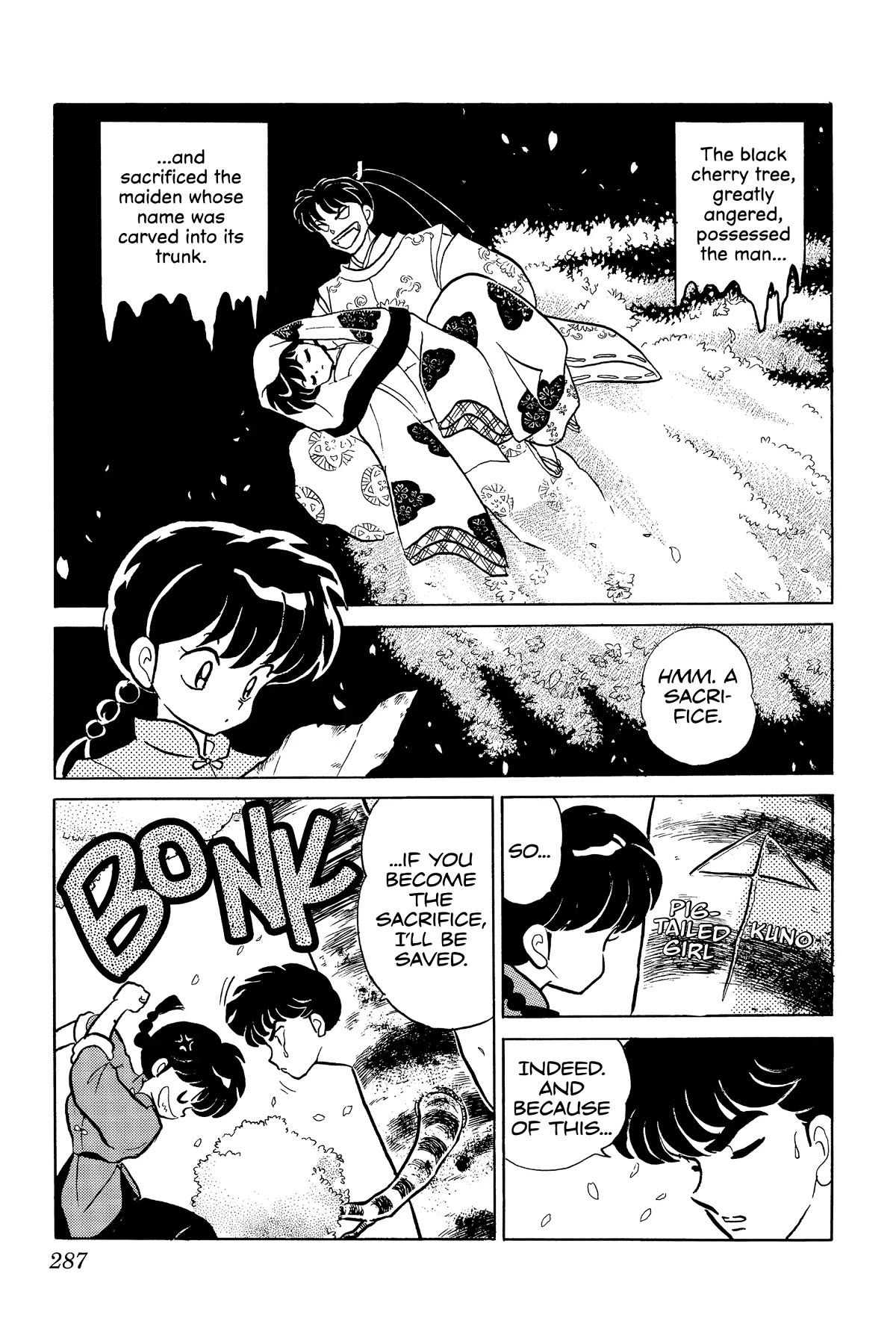 Ranma 1/2 Chapter 318 page 7 - Chapter 318: The Tragic Legend of the Black Cherry Tree