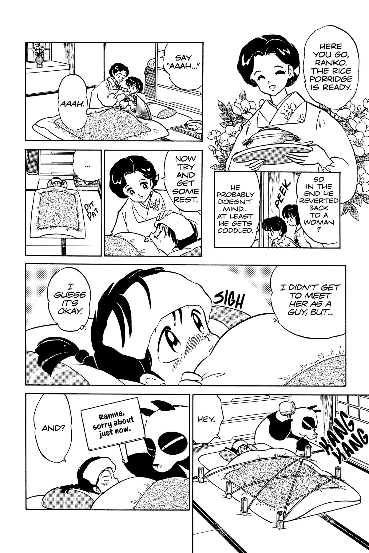 Ranma 1/2 Chapter 319 page 12 - Chapter 319: Ranma Catches a Cold