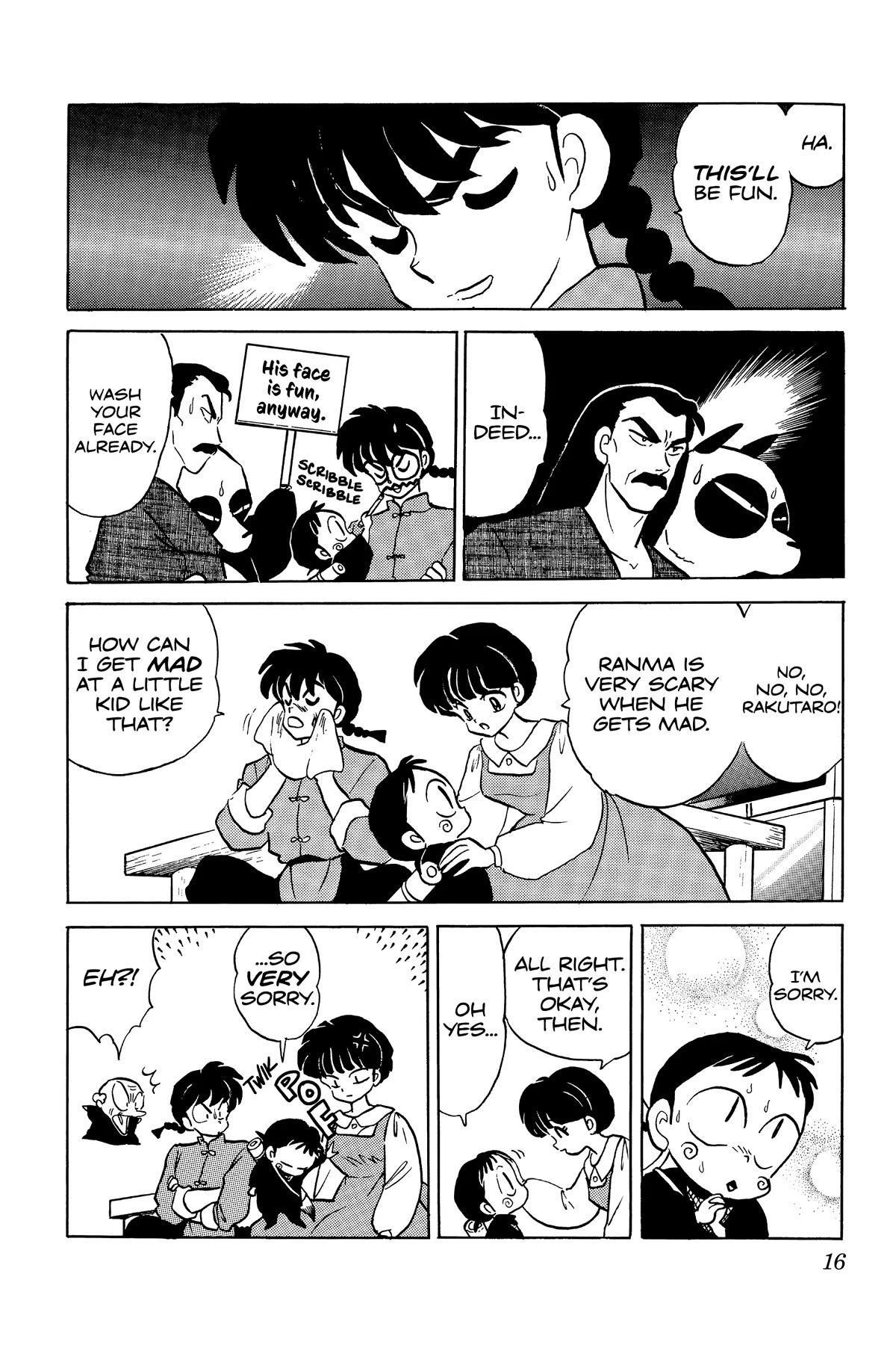 Ranma 1/2 Chapter 323 page 16 - Chapter 323: Happosai's New Disciple