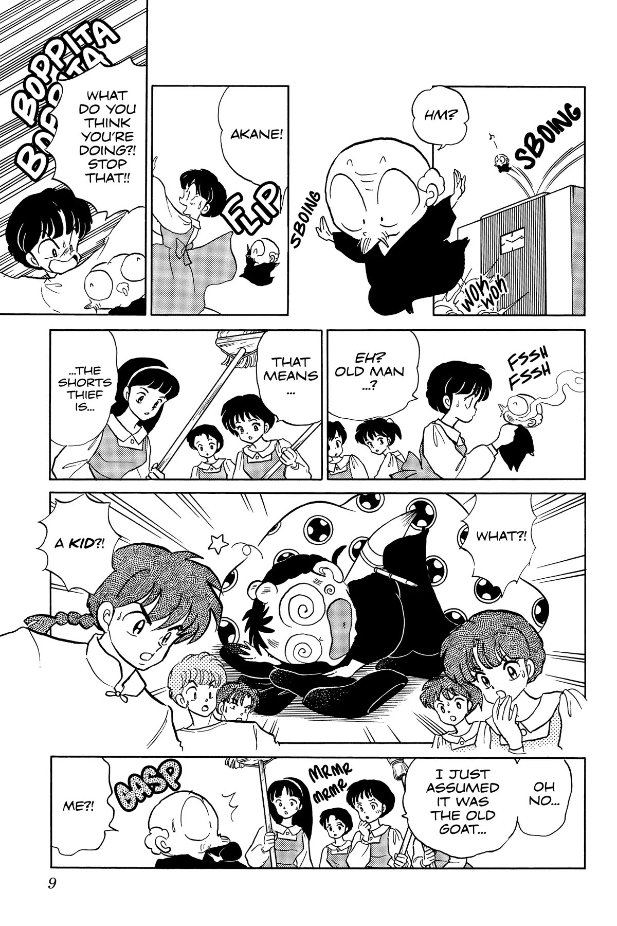 Ranma 1/2 Chapter 323 page 9 - Chapter 323: Happosai's New Disciple
