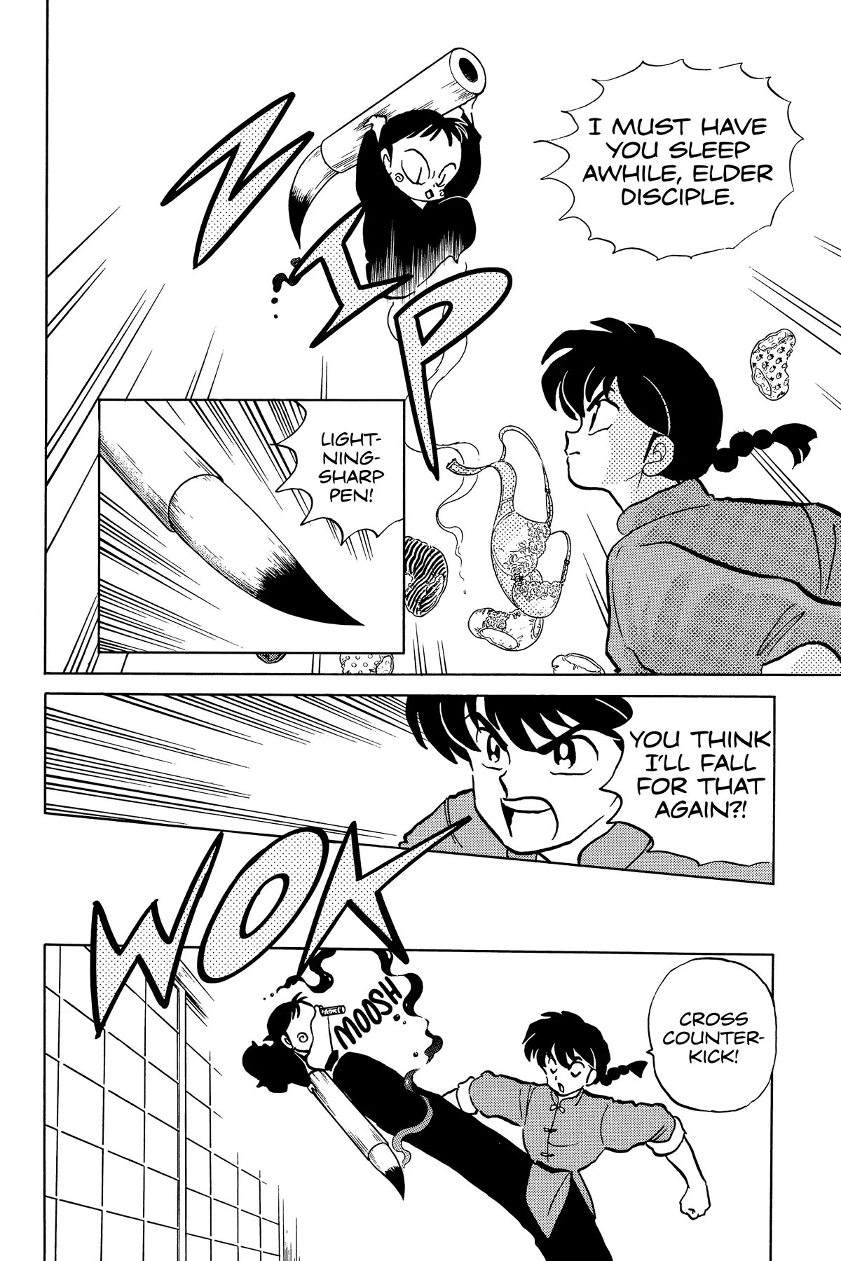 Ranma 1/2 Chapter 324 page 4 - Chapter 324: Secret Treasure: Brocade Butterfly