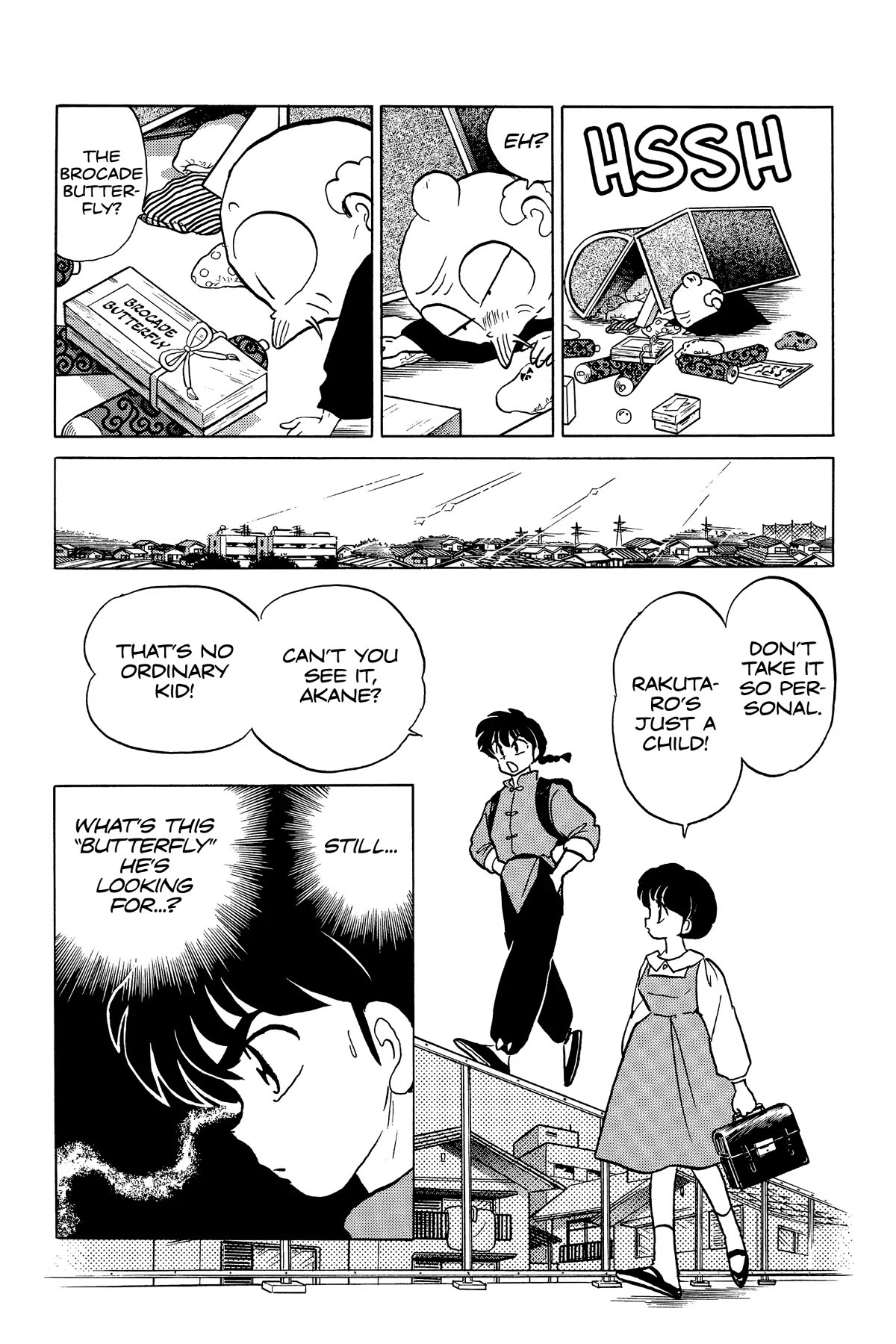 Ranma 1/2 Chapter 324 page 7 - Chapter 324: Secret Treasure: Brocade Butterfly