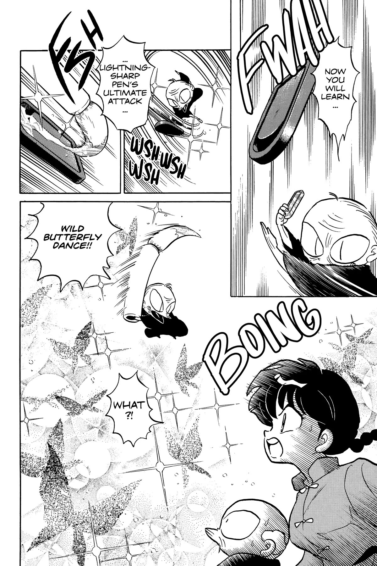 Ranma 1/2 Chapter 325 page 6 - Chapter 325: Special Move: Wild Butterfly Dance!