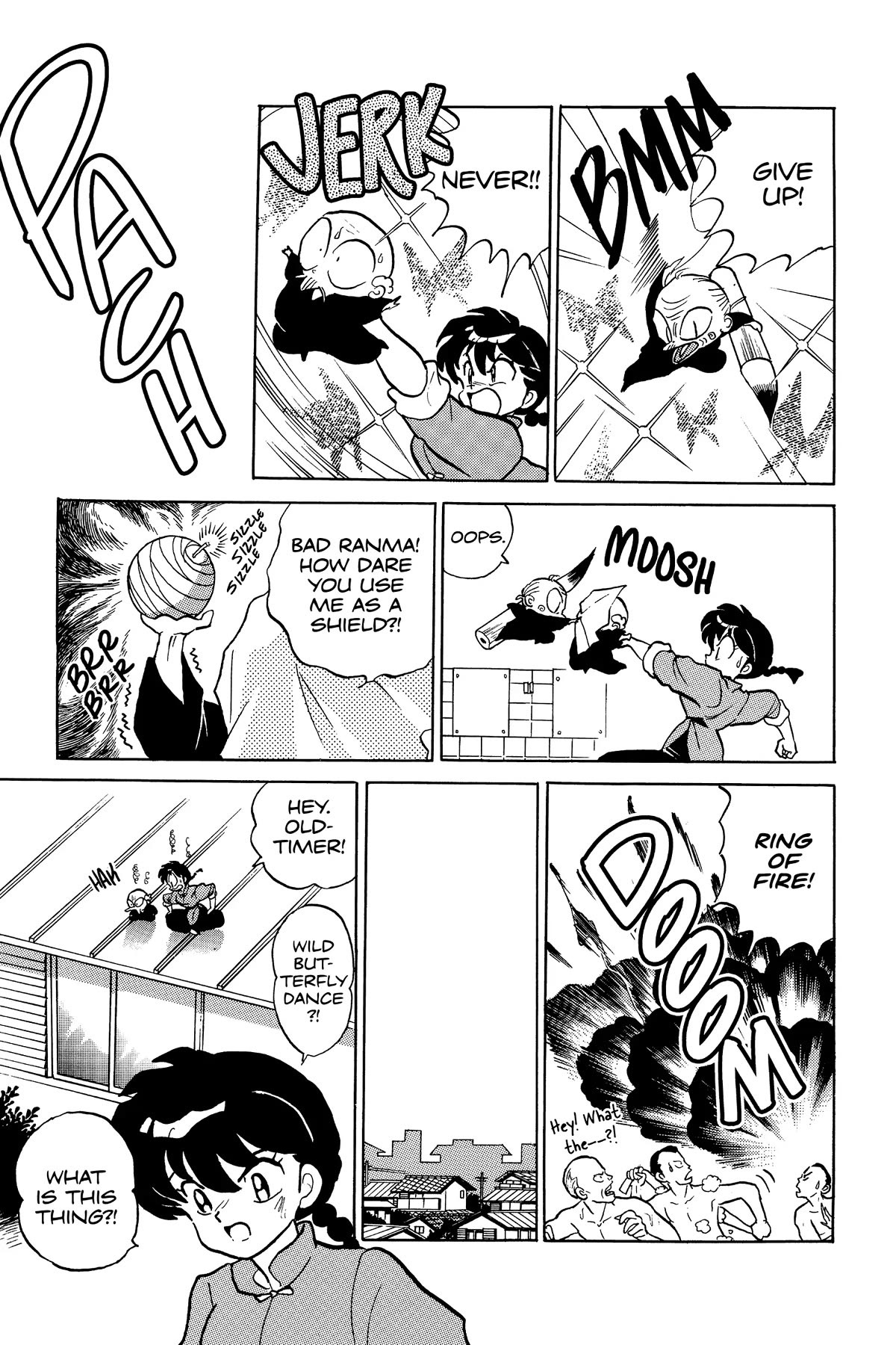 Ranma 1/2 Chapter 325 page 9 - Chapter 325: Special Move: Wild Butterfly Dance!