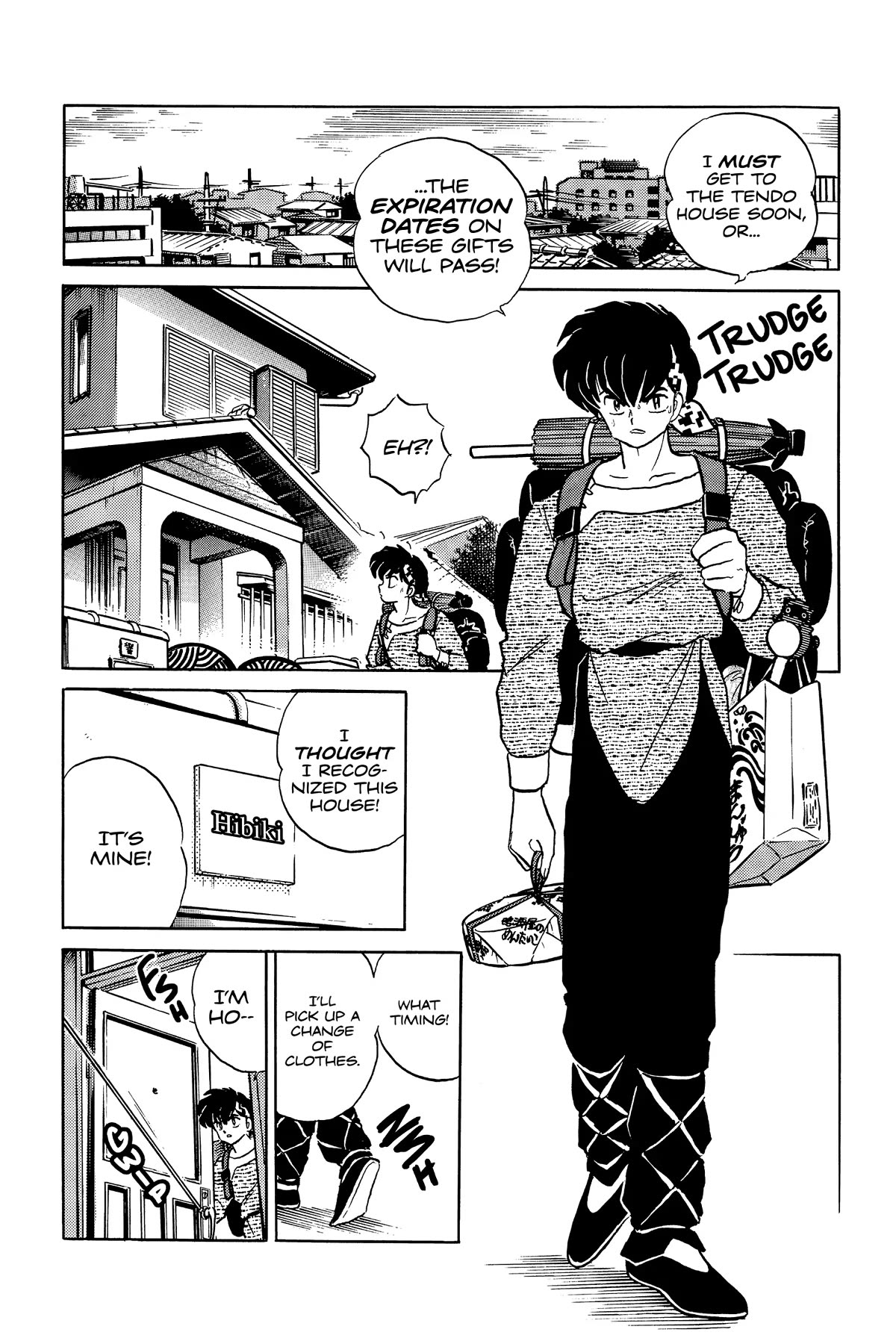 Ranma 1/2 Chapter 326 page 2 - Chapter 326: Lucky Day... My Family's Away!
