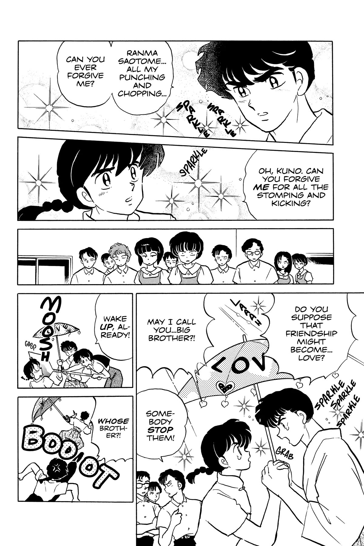 Ranma 1/2 Chapter 328 page 12 - Chapter 328: The Umbrella of Love