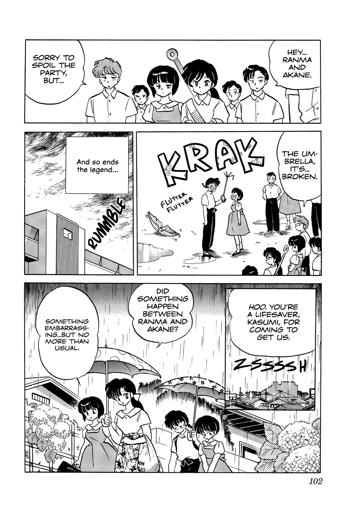 Ranma 1/2 Chapter 328 page 16 - Chapter 328: The Umbrella of Love