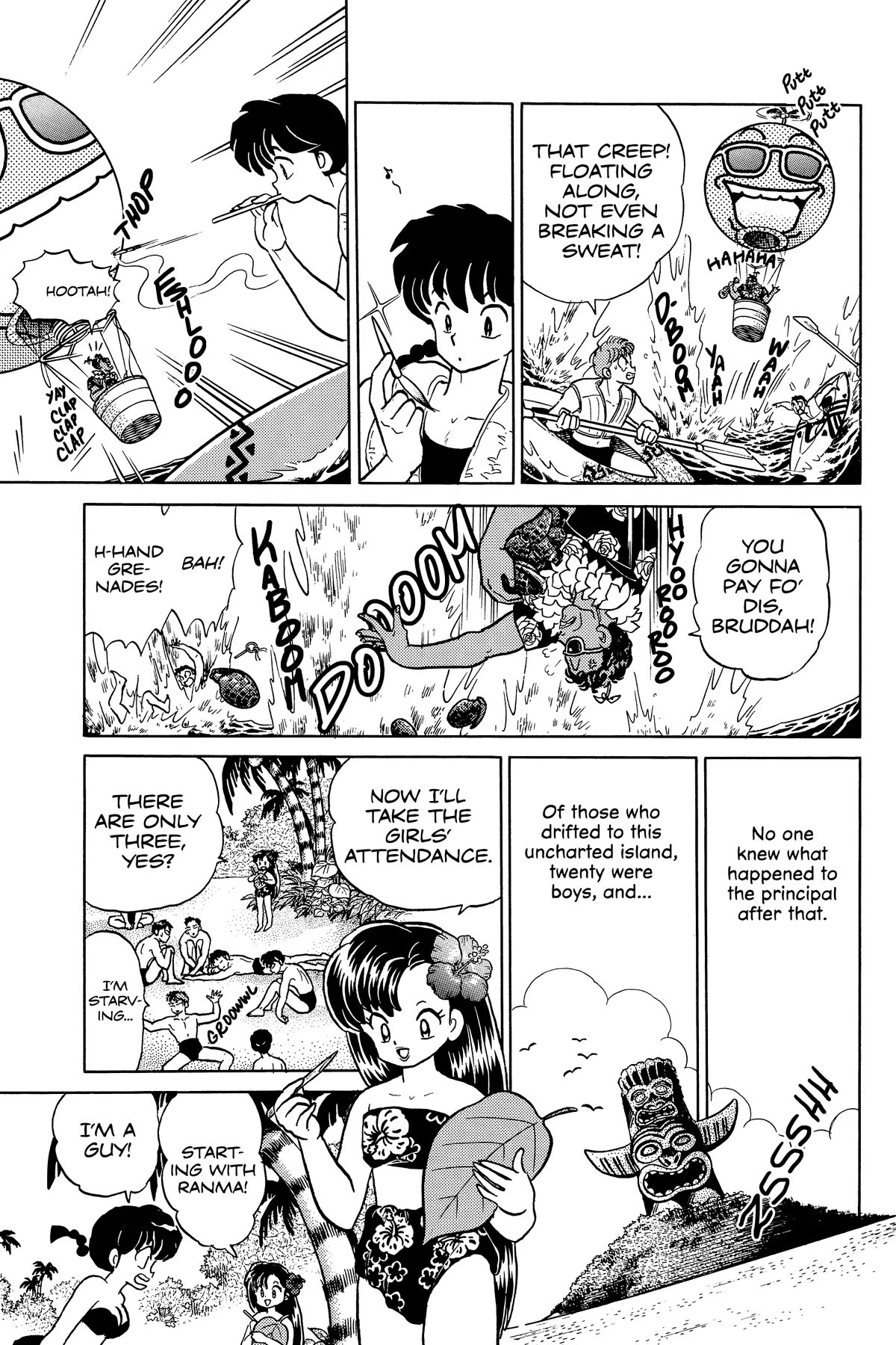Ranma 1/2 Chapter 333 page 3 - Chapter 333: Aloha School