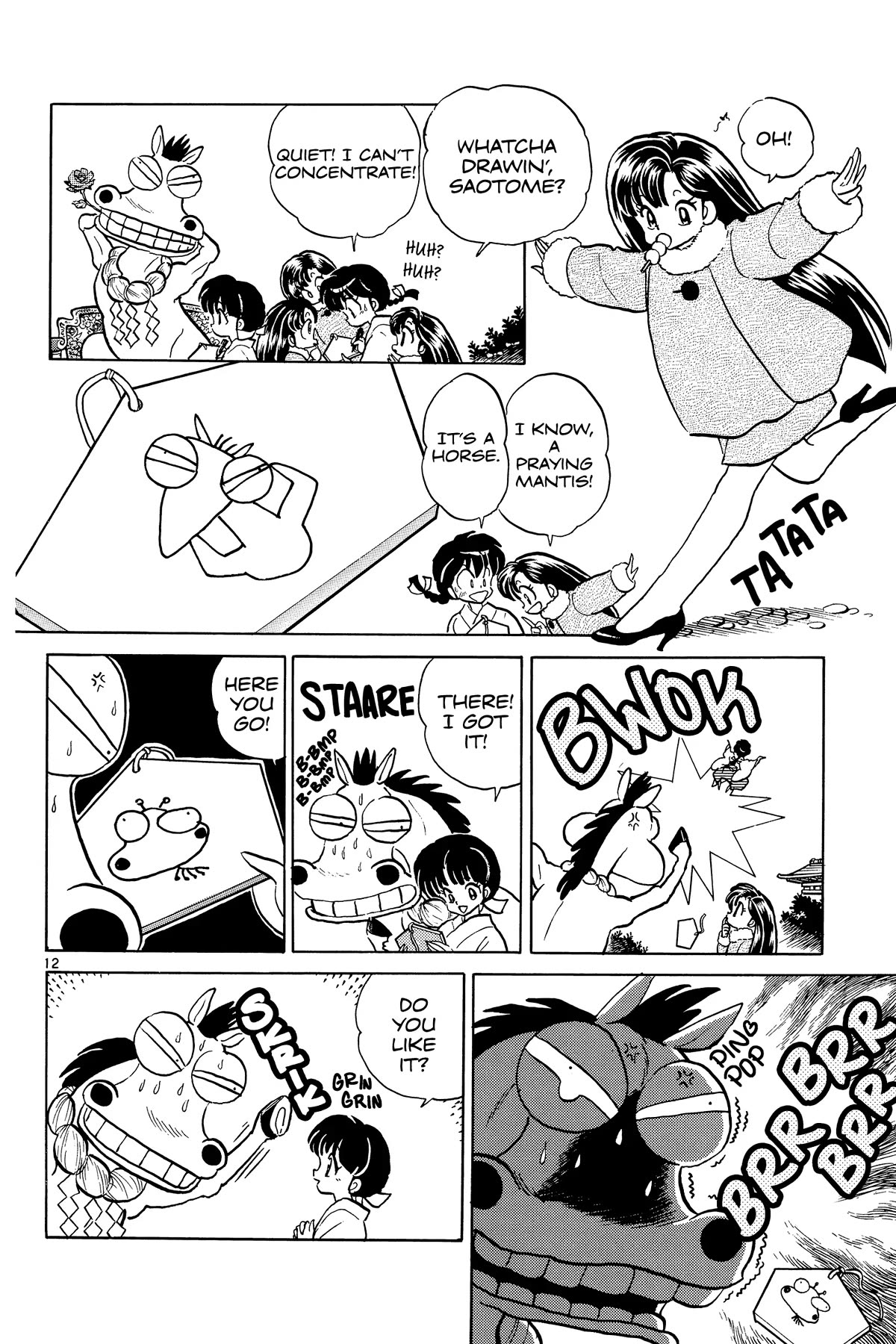 Ranma 1/2 Chapter 352 page 12 - Chapter 352: Drawn-and-Quartered Horse