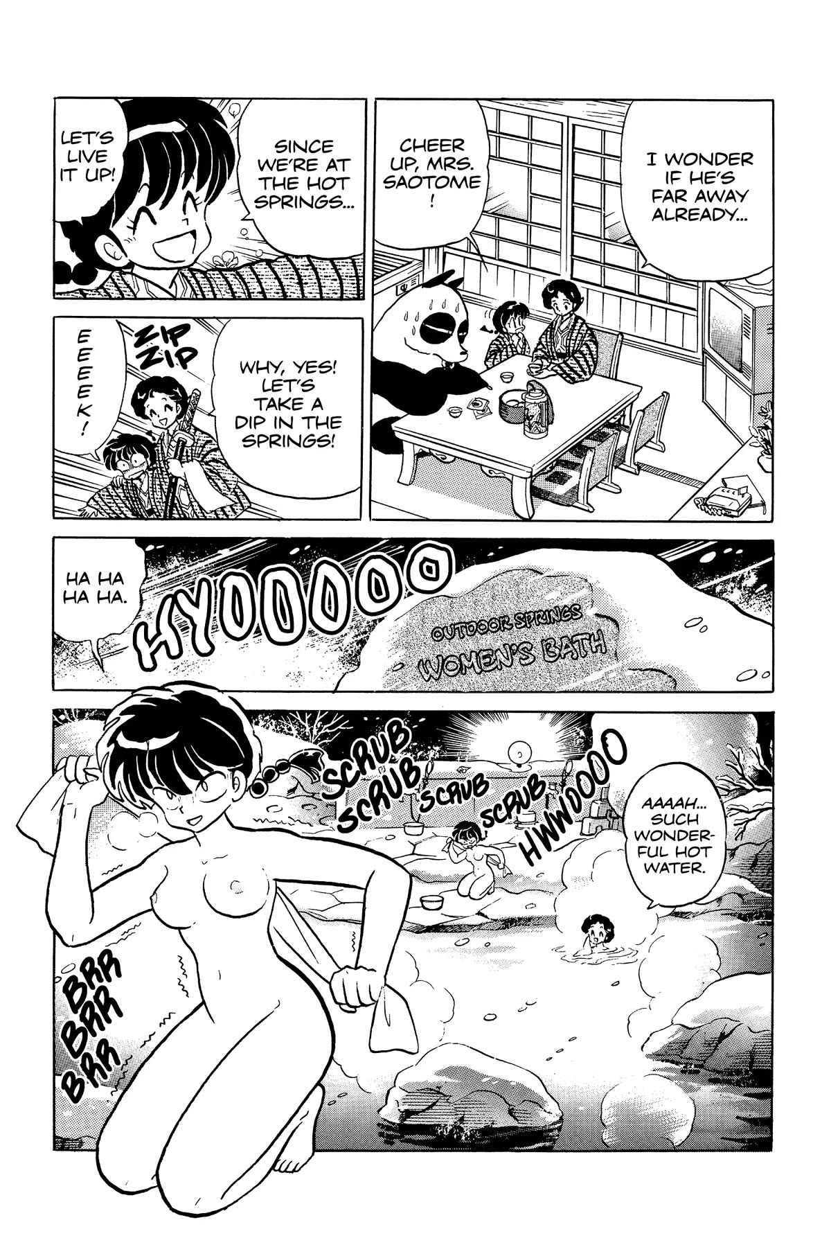 Ranma 1/2 Chapter 353 page 11 - Chapter 353: Saotome Family (Onsen) Vacation