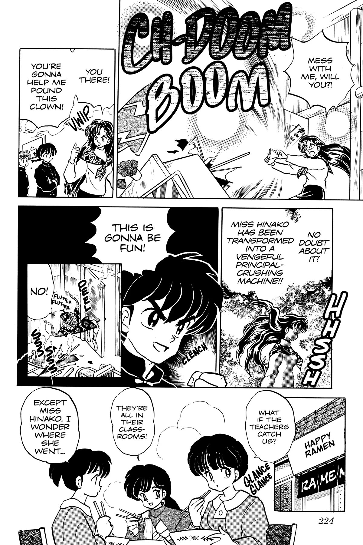 Ranma 1/2 Chapter 358 page 10 - Chapter 358: Whack the Principal!