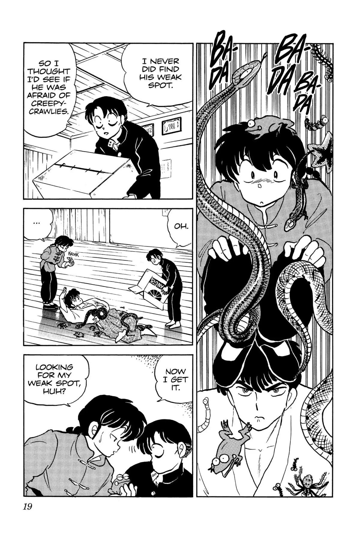 Ranma 1/2 Chapter 37 page 19 - Chapter 37: Looking for a Weak Spot