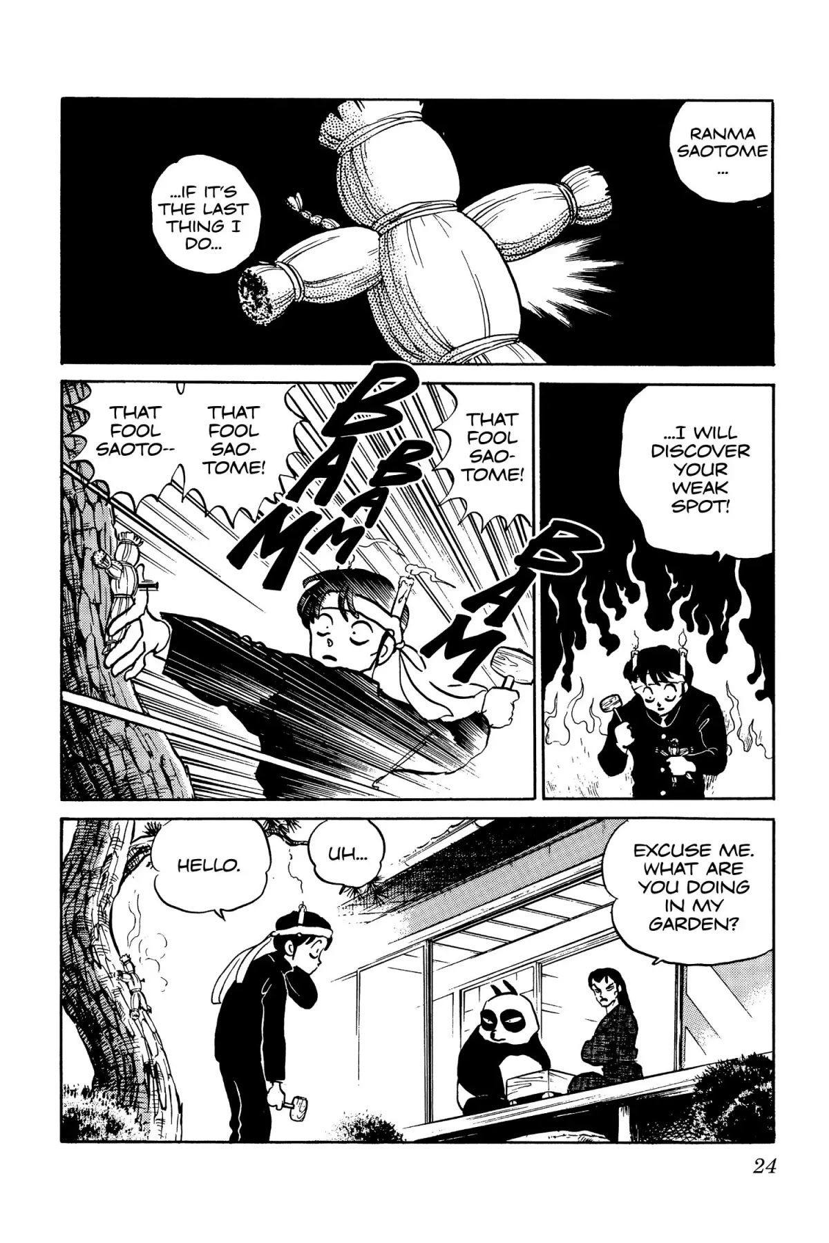 Ranma 1/2 Chapter 38 page 2 - Chapter 38: Weak Spot - Found!