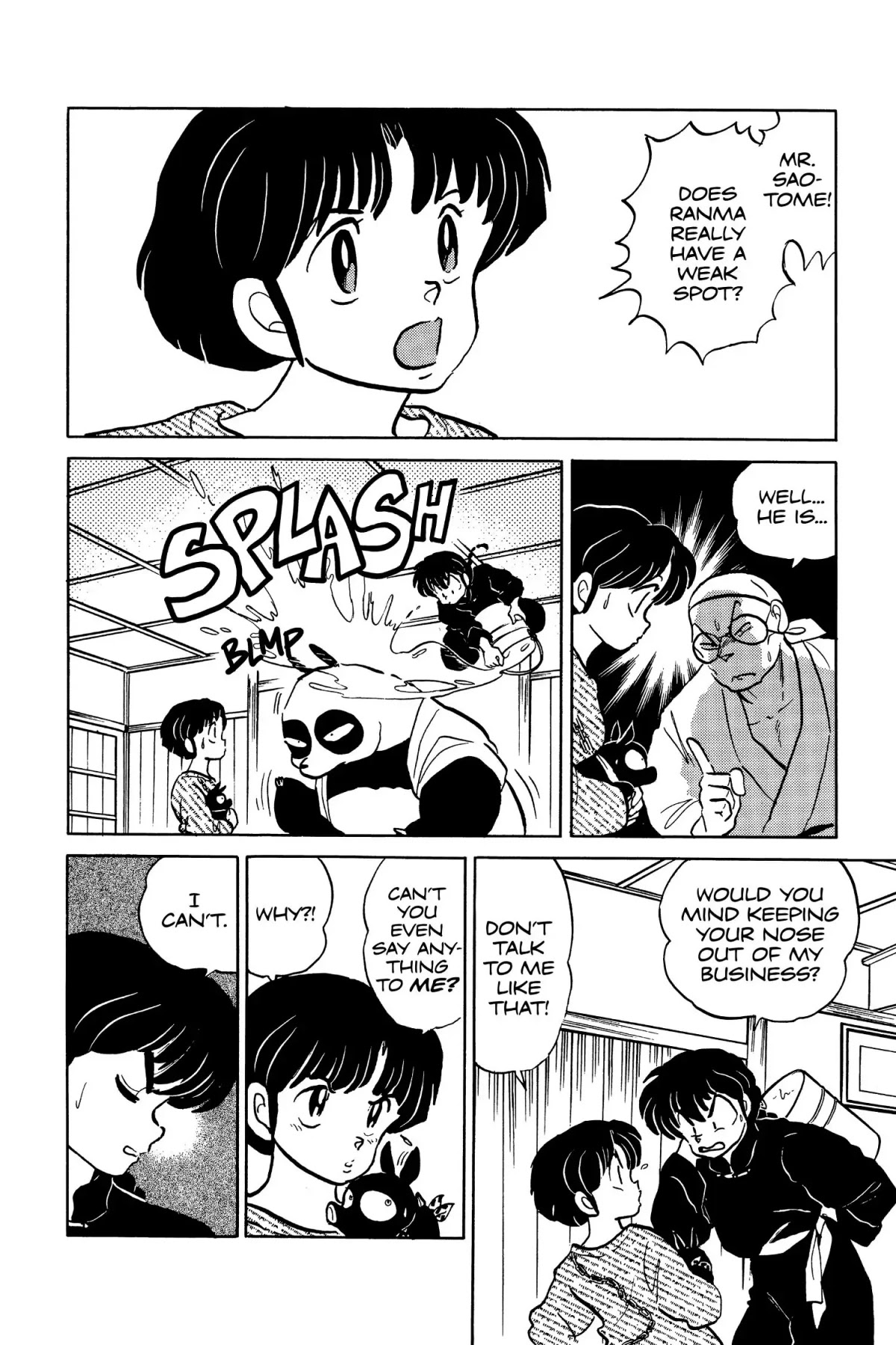 Ranma 1/2 Chapter 38 page 6 - Chapter 38: Weak Spot - Found!