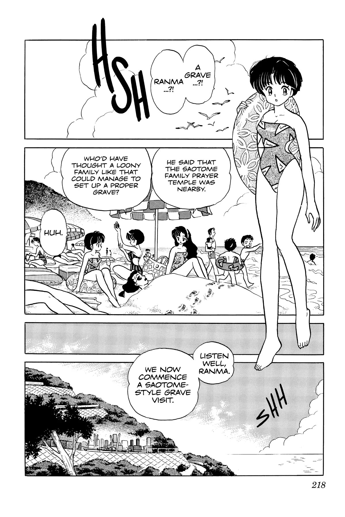 Ranma 1/2 Chapter 380 page 2 - Chapter 380: A Visit to the Family Grave