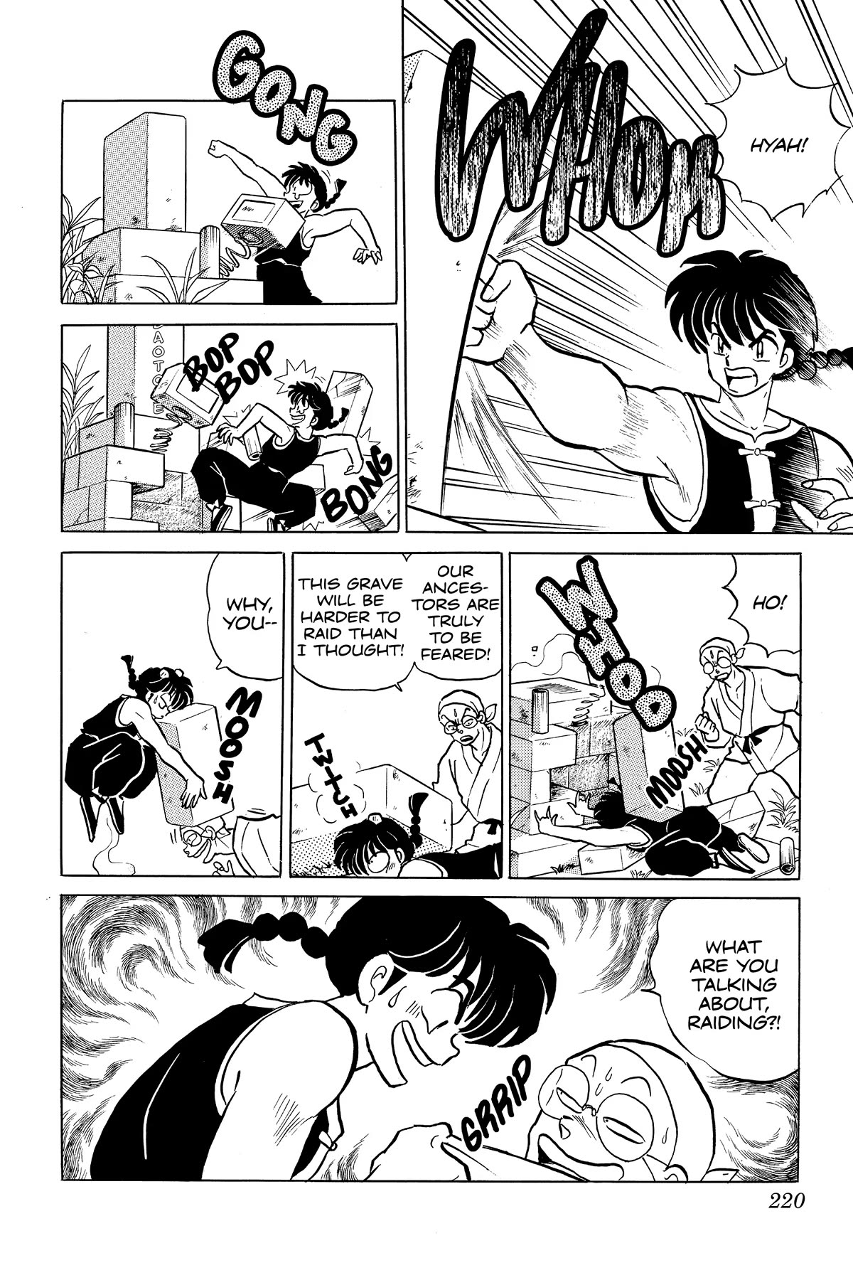 Ranma 1/2 Chapter 380 page 4 - Chapter 380: A Visit to the Family Grave