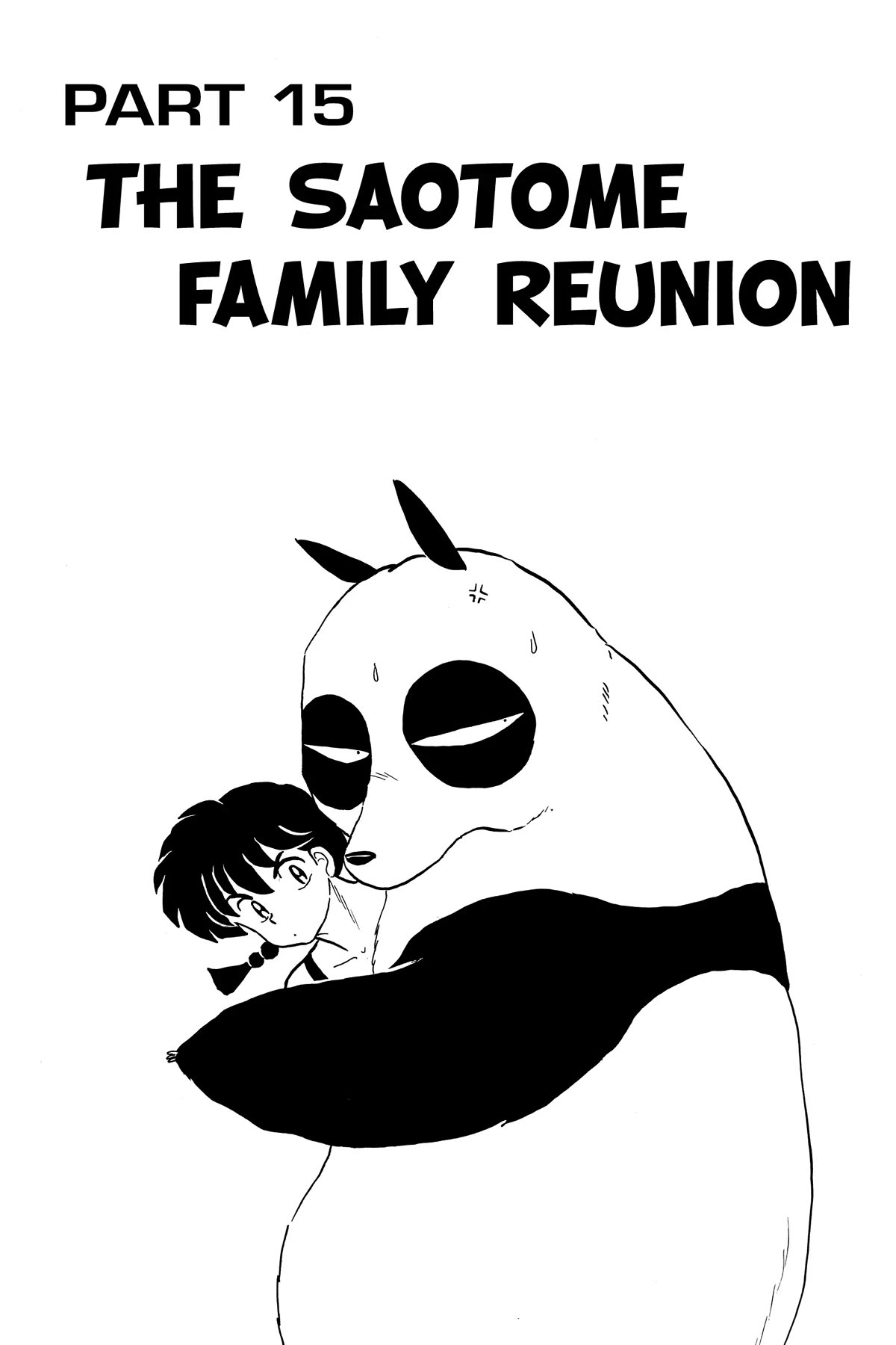 Ranma 1/2 Chapter 381 page 1 - Chapter 381: The Saotome Family Reunion