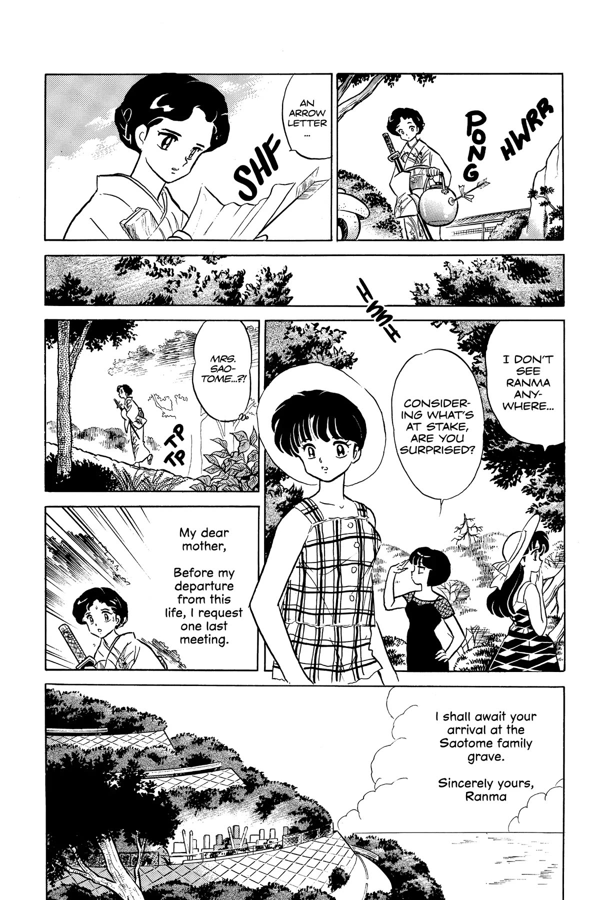 Ranma 1/2 Chapter 383 page 6 - Chapter 383: Ranma's Seppuku