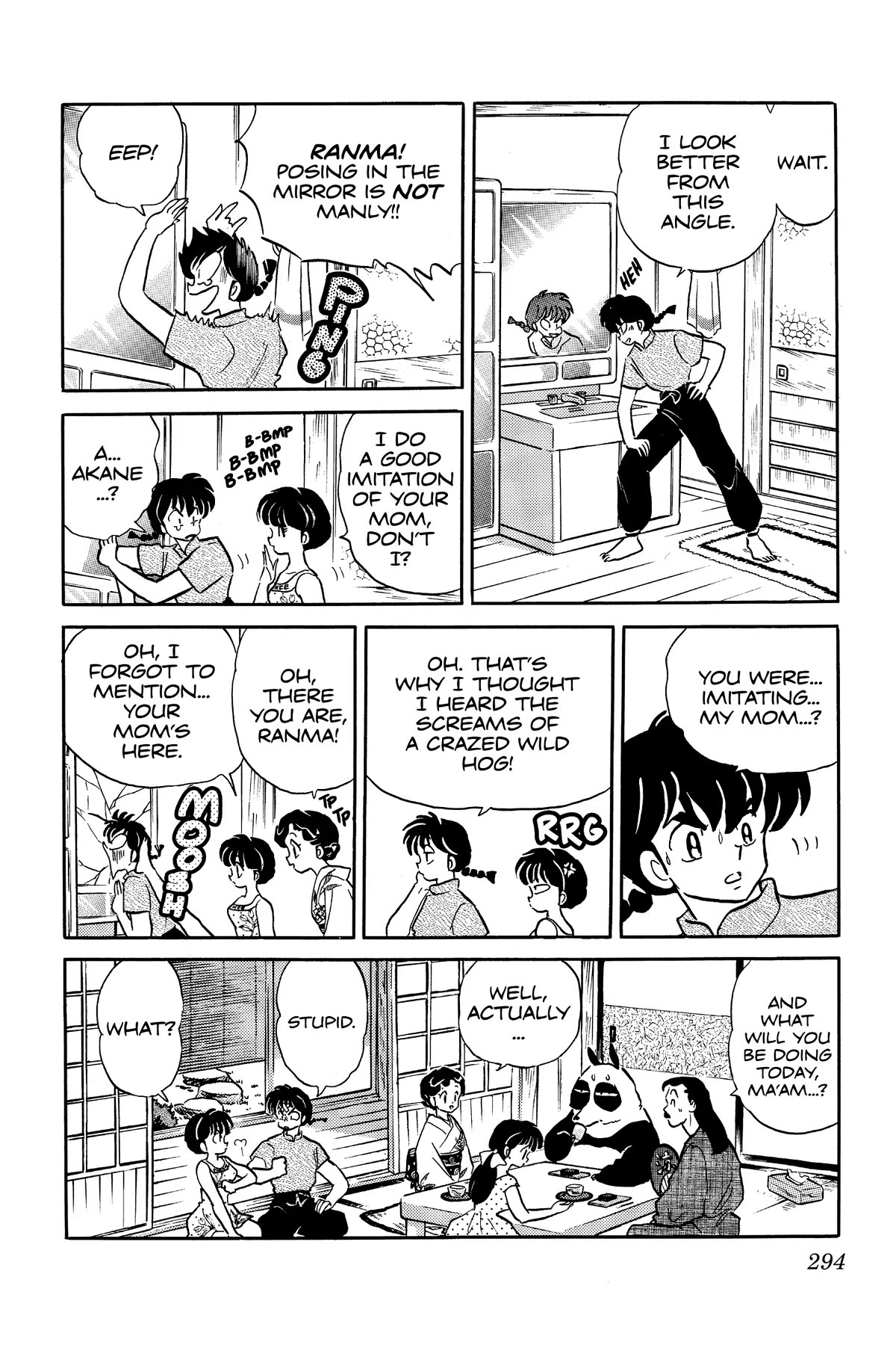 Ranma 1/2 Chapter 384 page 13 - Chapter 384: Reunion and Farewell