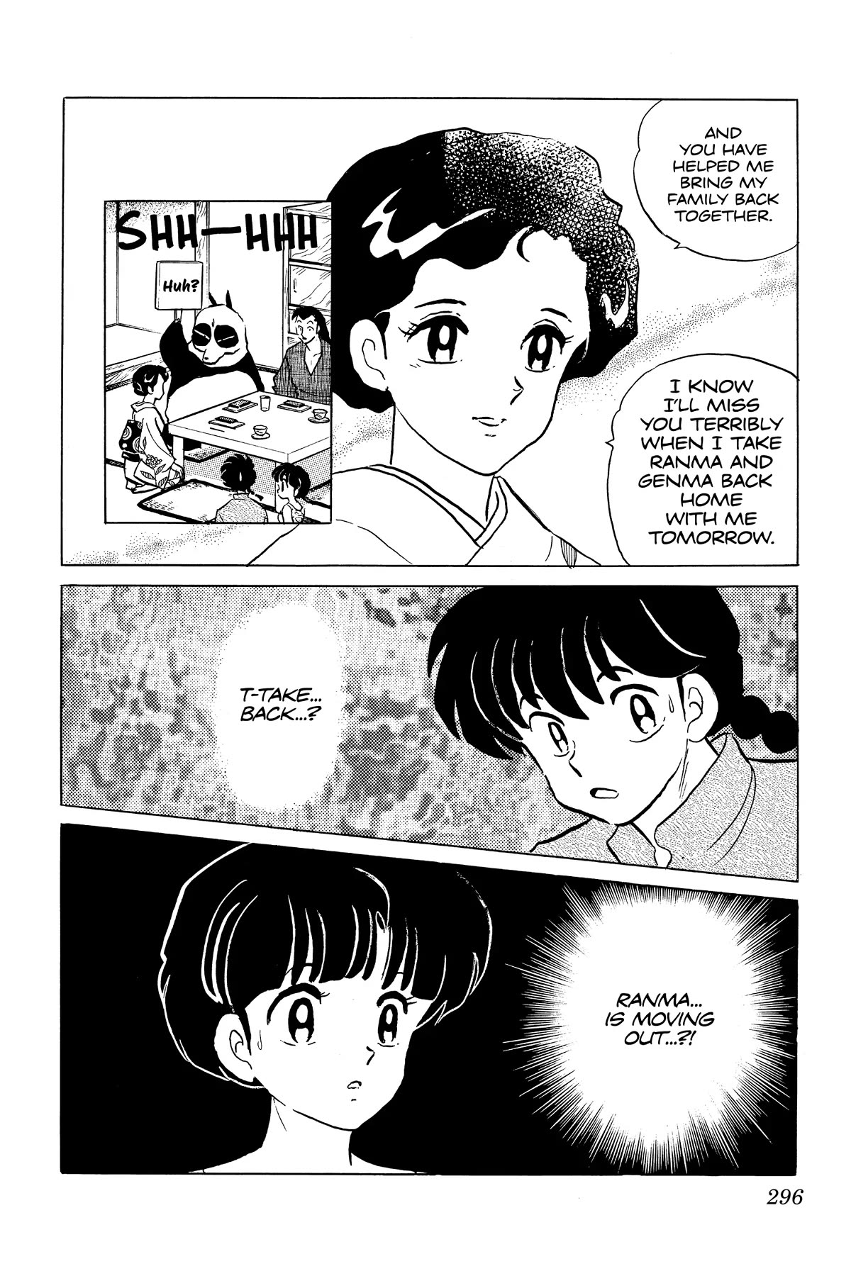 Ranma 1/2 Chapter 384 page 15 - Chapter 384: Reunion and Farewell