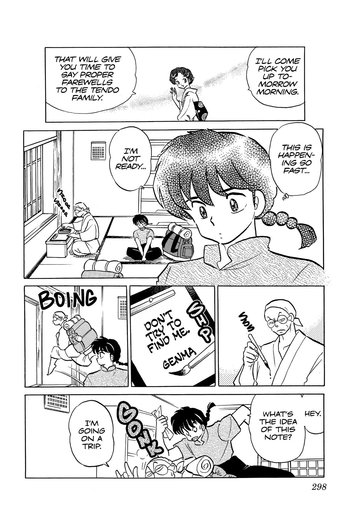 Ranma 1/2 Chapter 385 page 2 - Chapter 385: Goodbye, Ranma?!