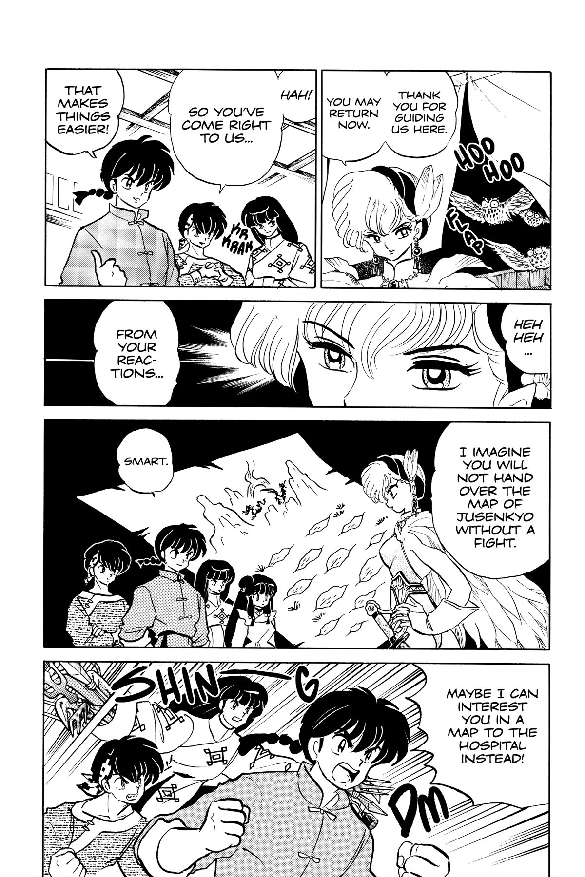 Ranma 1/2 Chapter 390 page 6 - Chapter 390: Battle For The Map!
