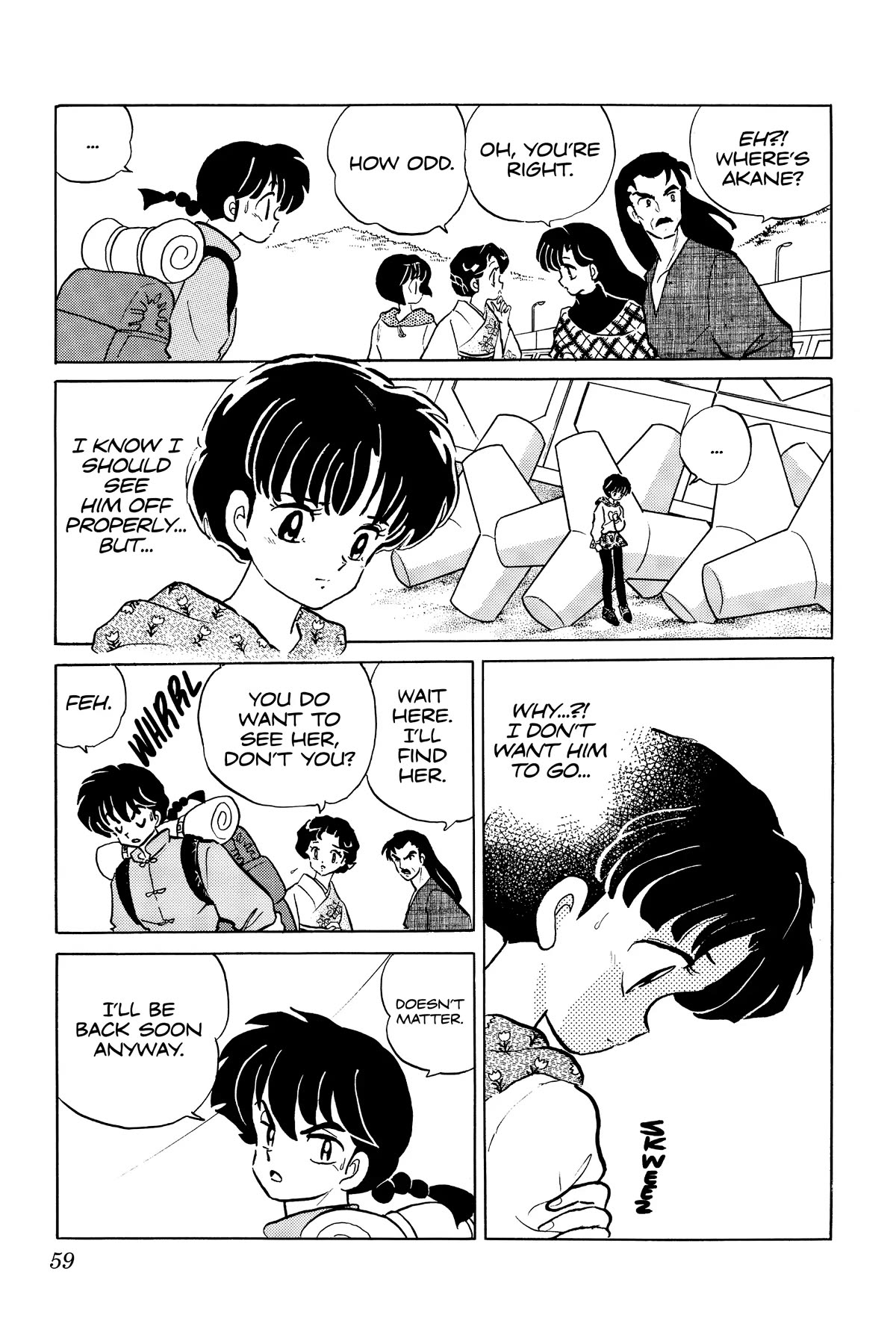 Ranma 1/2 Chapter 392 page 5 - Chapter 392: China Bound!!