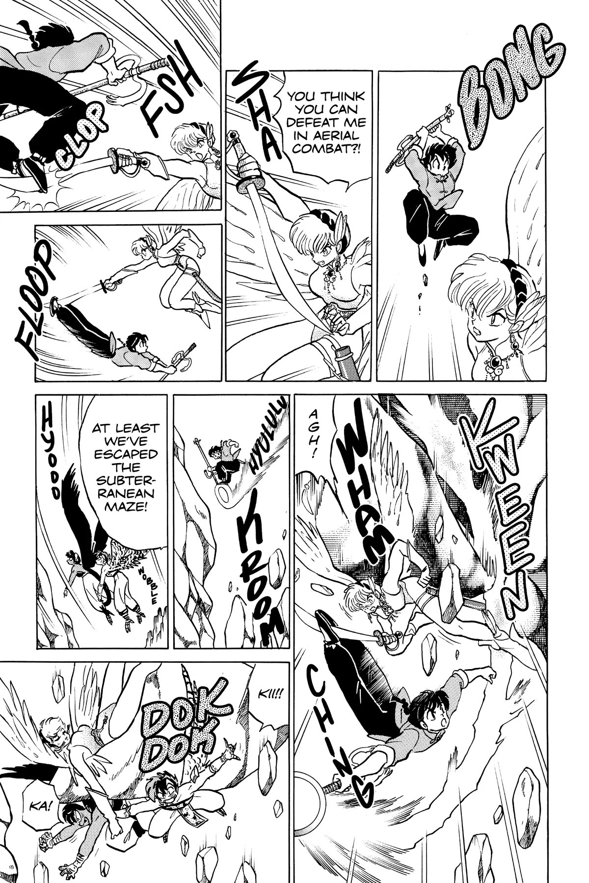 Ranma 1/2 Chapter 395 page 10 - Chapter 395: Dogfight Above the Peak