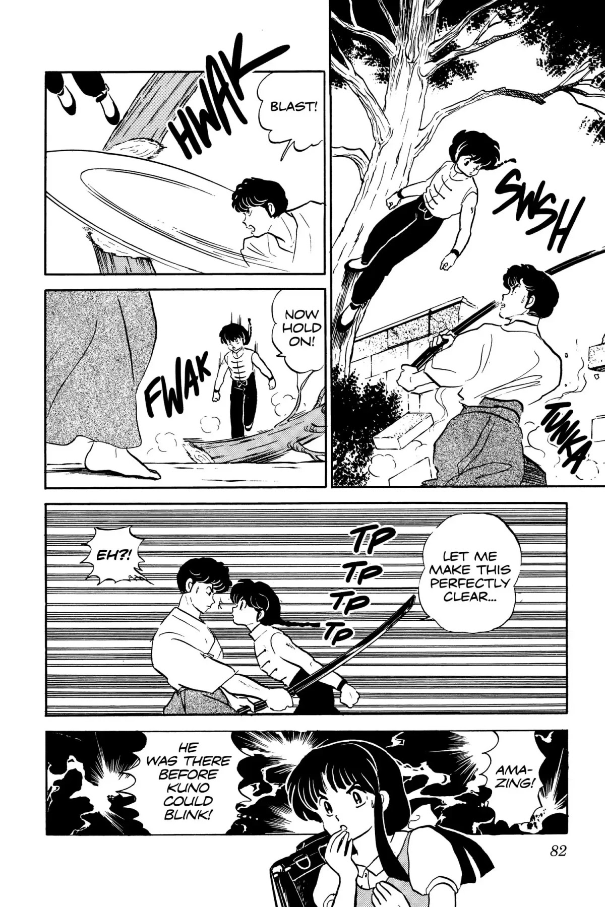 Ranma 1/2 Chapter 4 page 4 - Chapter 4: Never, Never, Never
