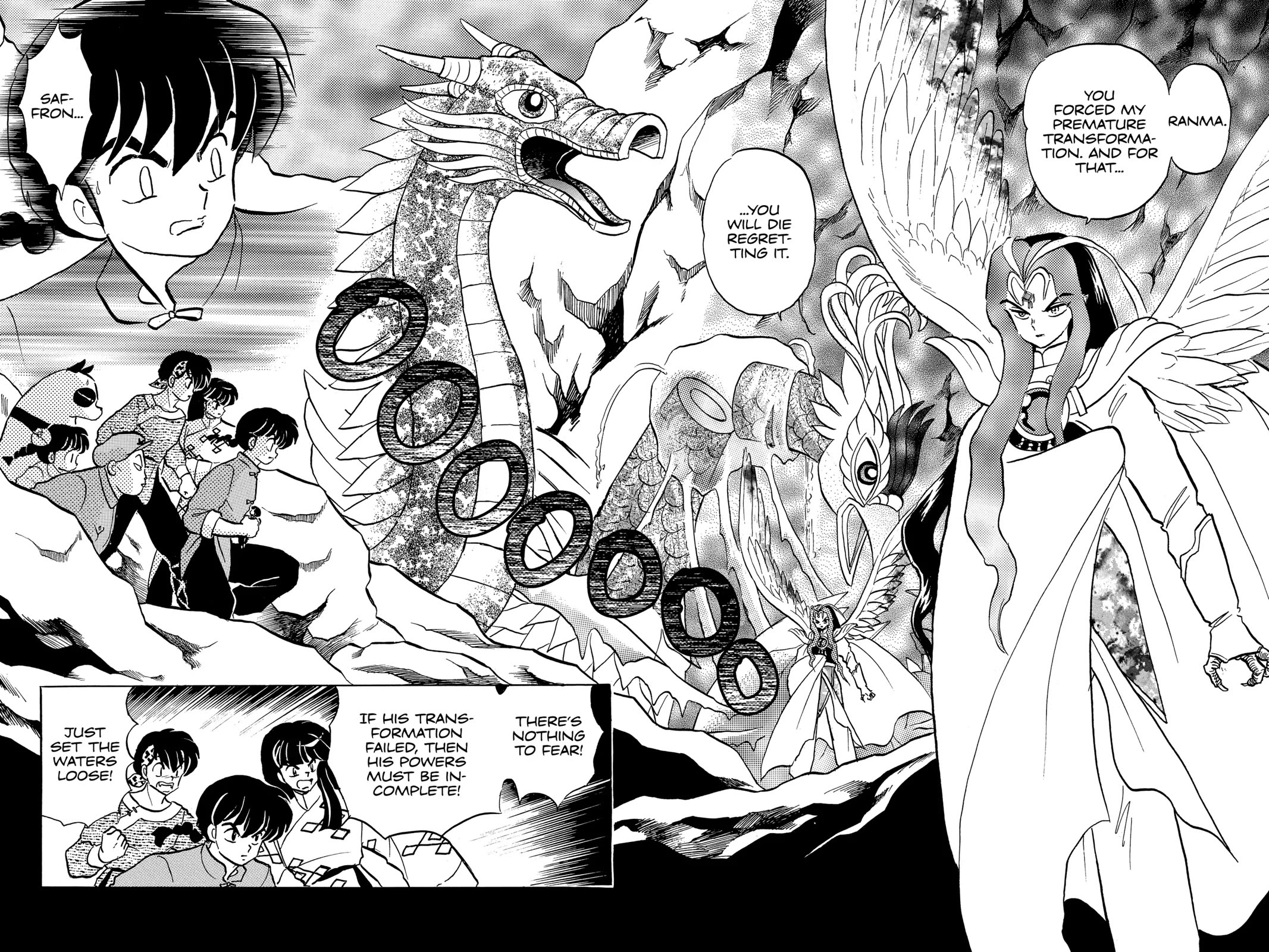 Ranma 1/2 Chapter 404 page 4 - Chapter 404: Ranma Battles Saffron