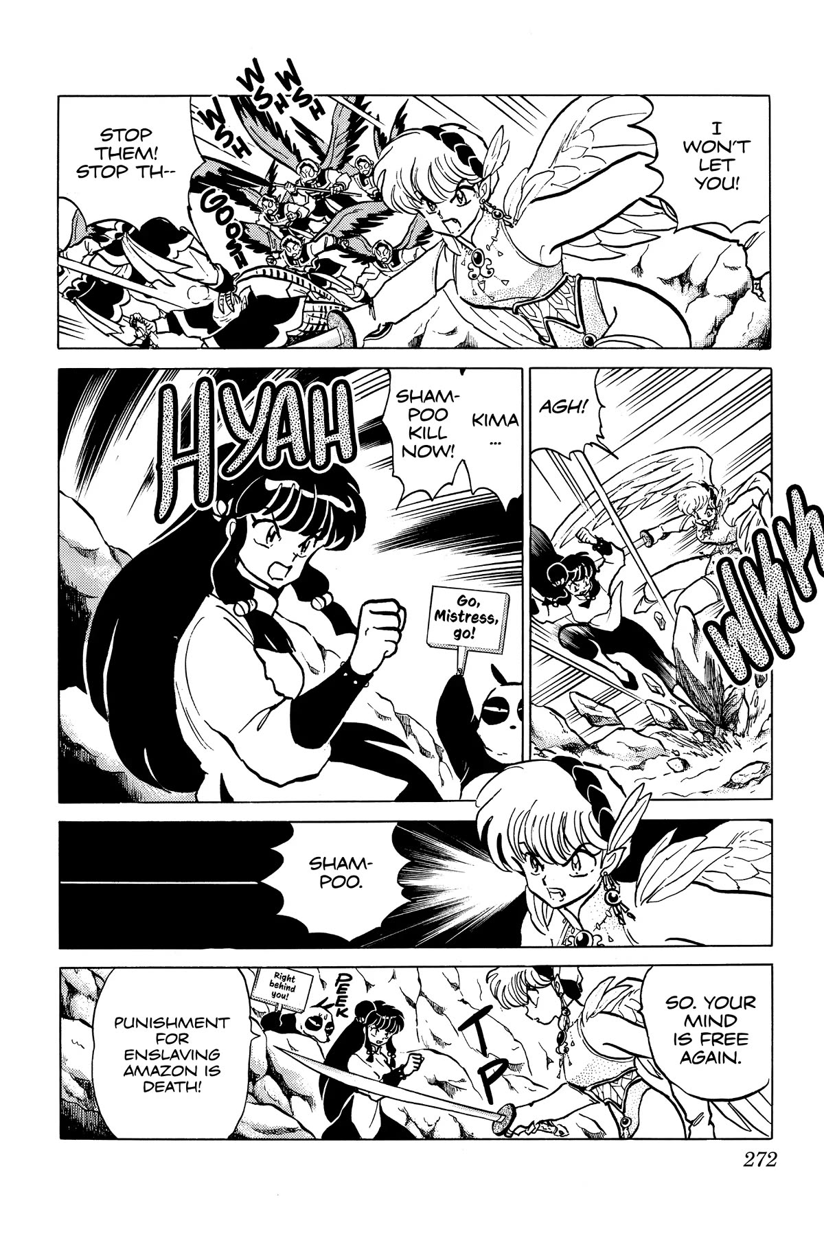 Ranma 1/2 Chapter 404 page 9 - Chapter 404: Ranma Battles Saffron