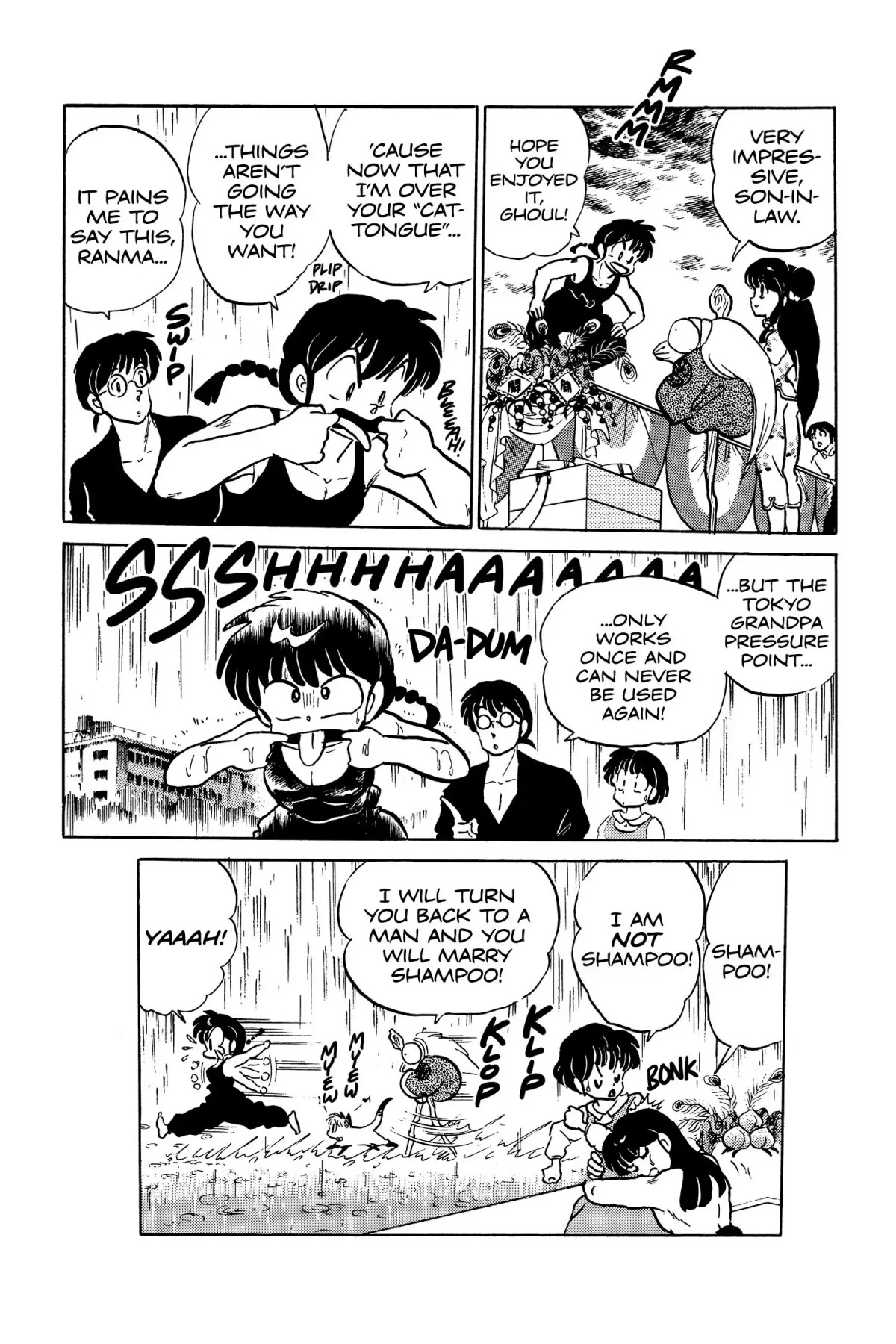 Ranma 1/2 Chapter 45 page 16 - Chapter 45: Cat's Tongue Got You?